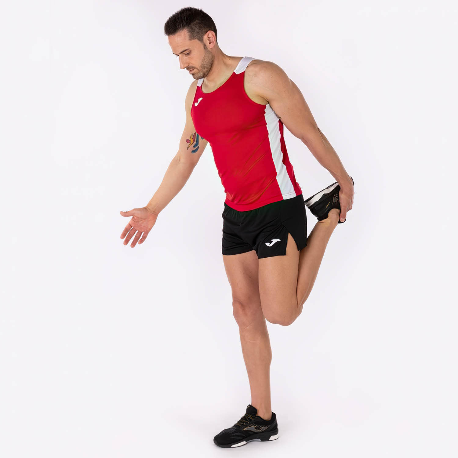 Joma Record II Tank - Red/White