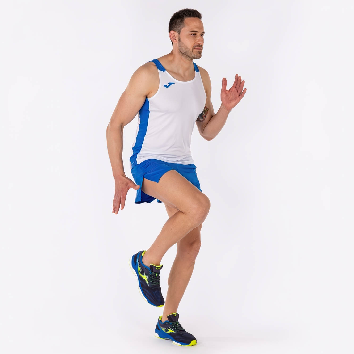 Joma Record II Tank - White/Royal