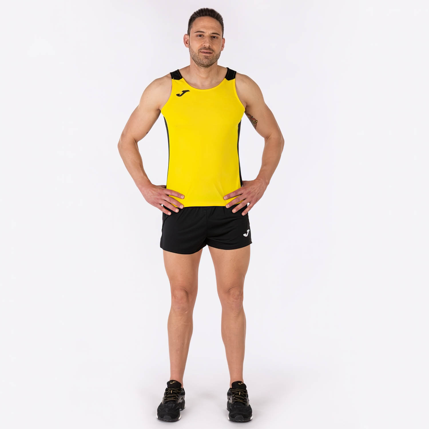 Joma Record II Tank - Yellow/Black