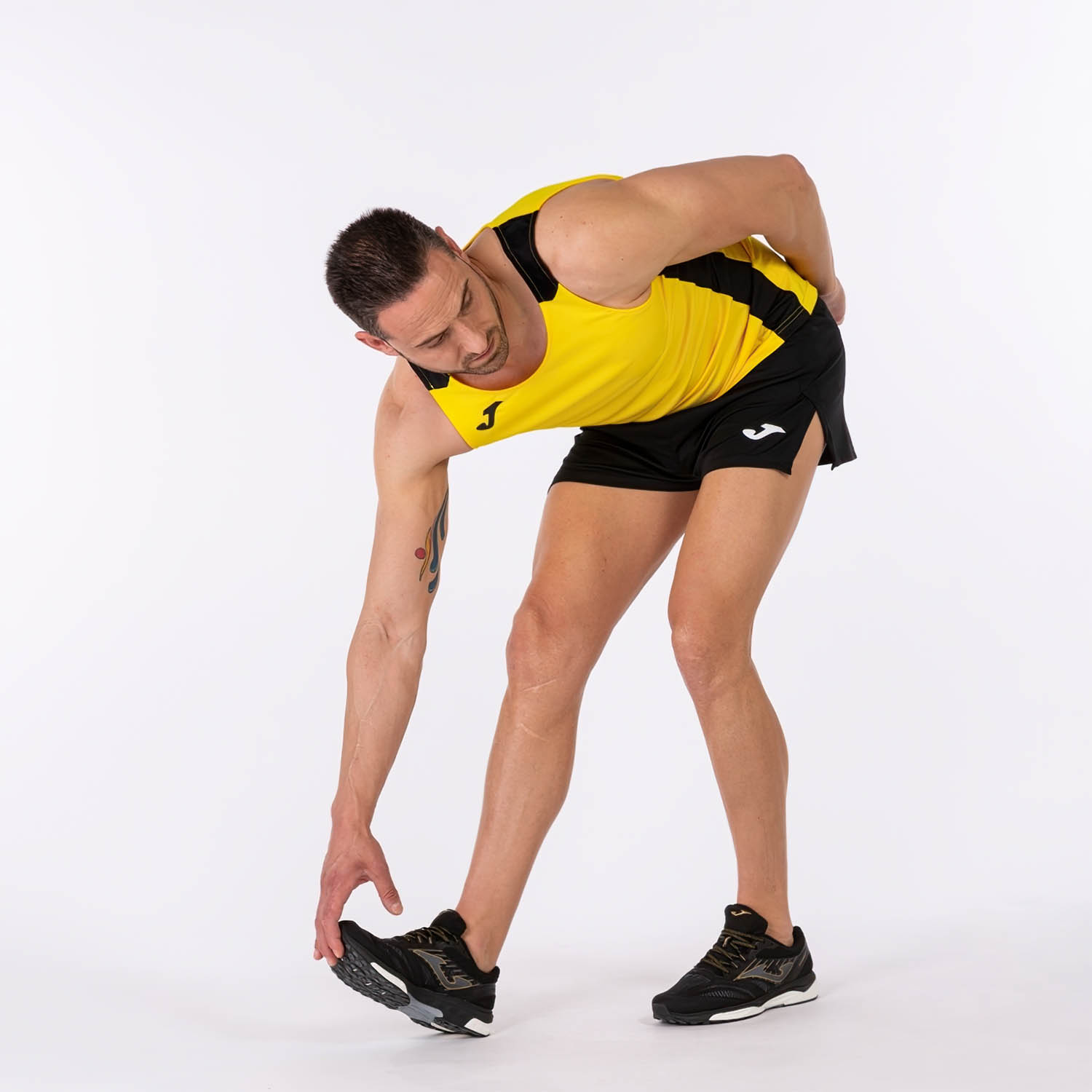 Joma Record II Tank - Yellow/Black