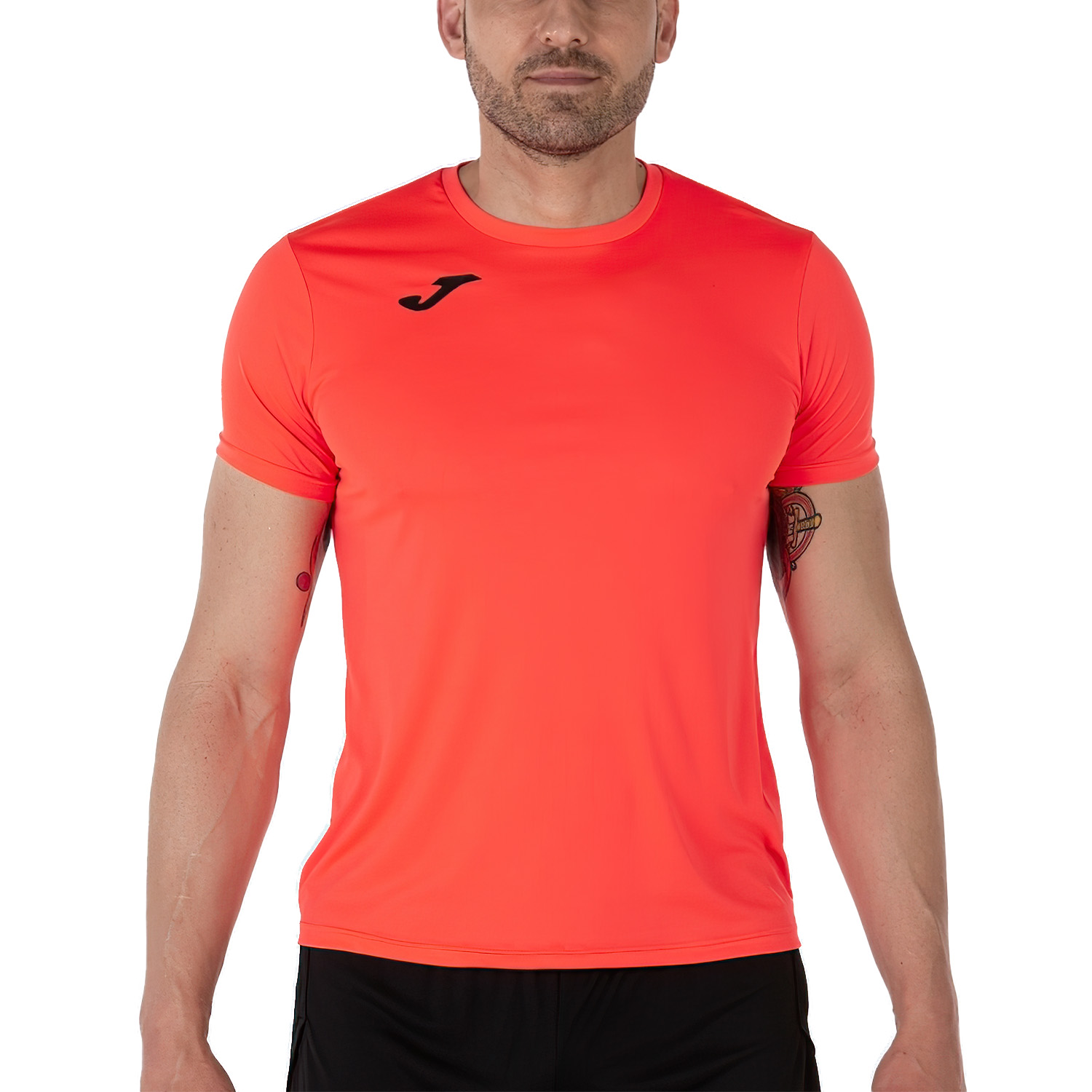 Joma Record II T-Shirt - Fluor Coral