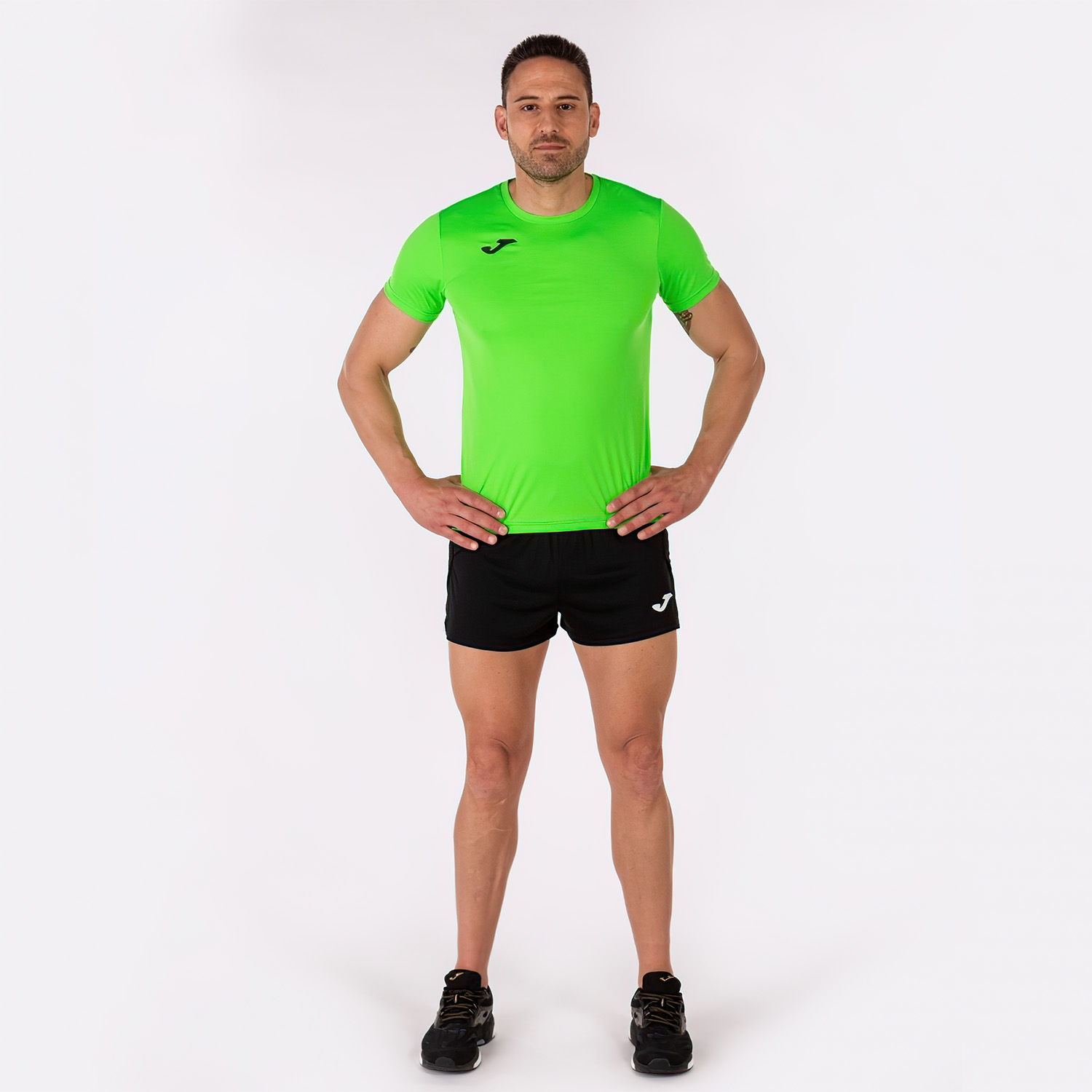 Joma Record II Camiseta - Fluor Green