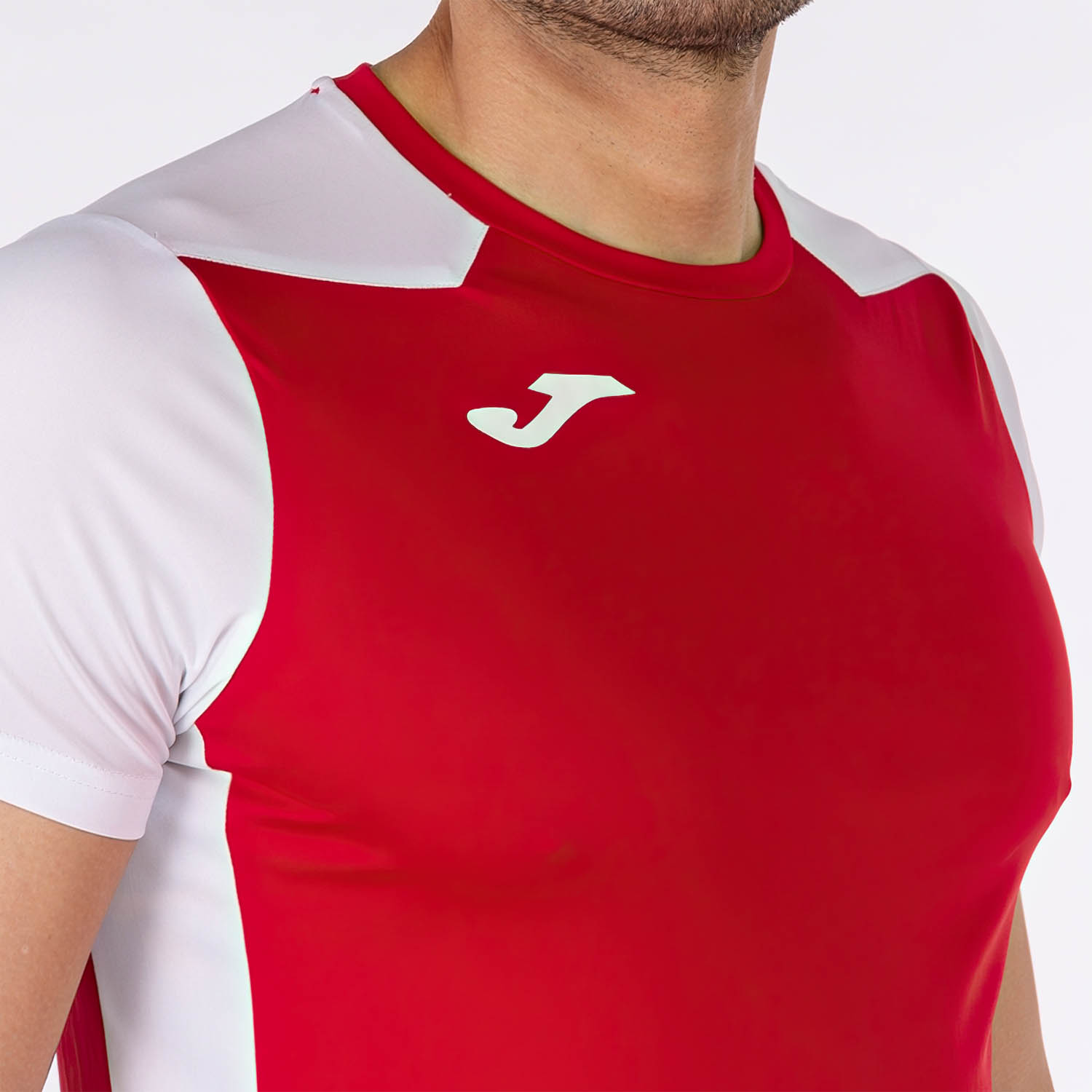 Joma Record II T-Shirt - Red/White
