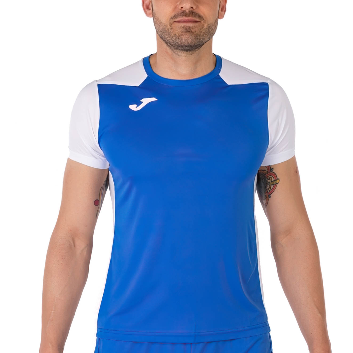 Joma Record II Camiseta de Running Hombre - Royal/White