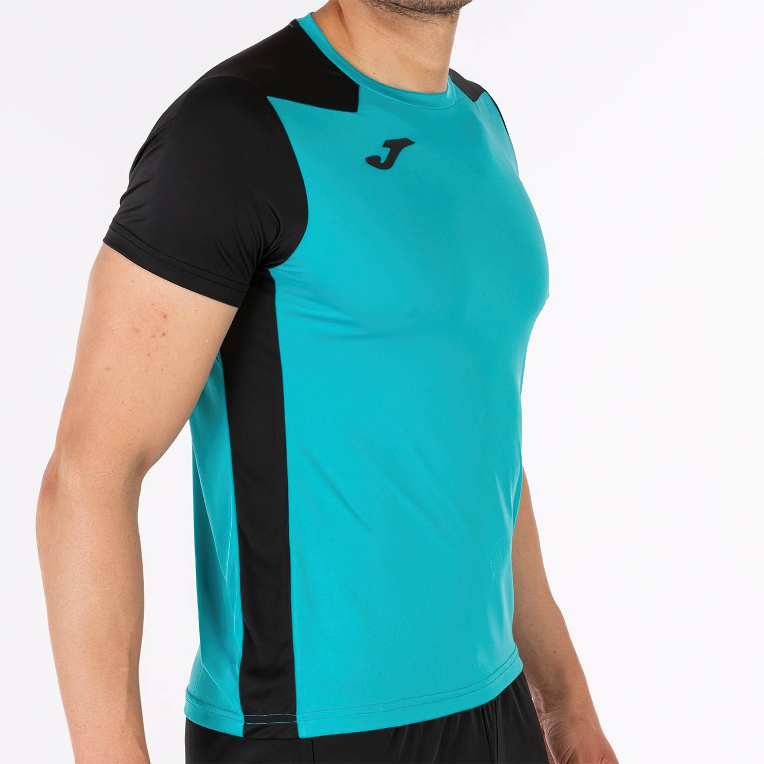 Joma Record II Camiseta - Turquoise/Black