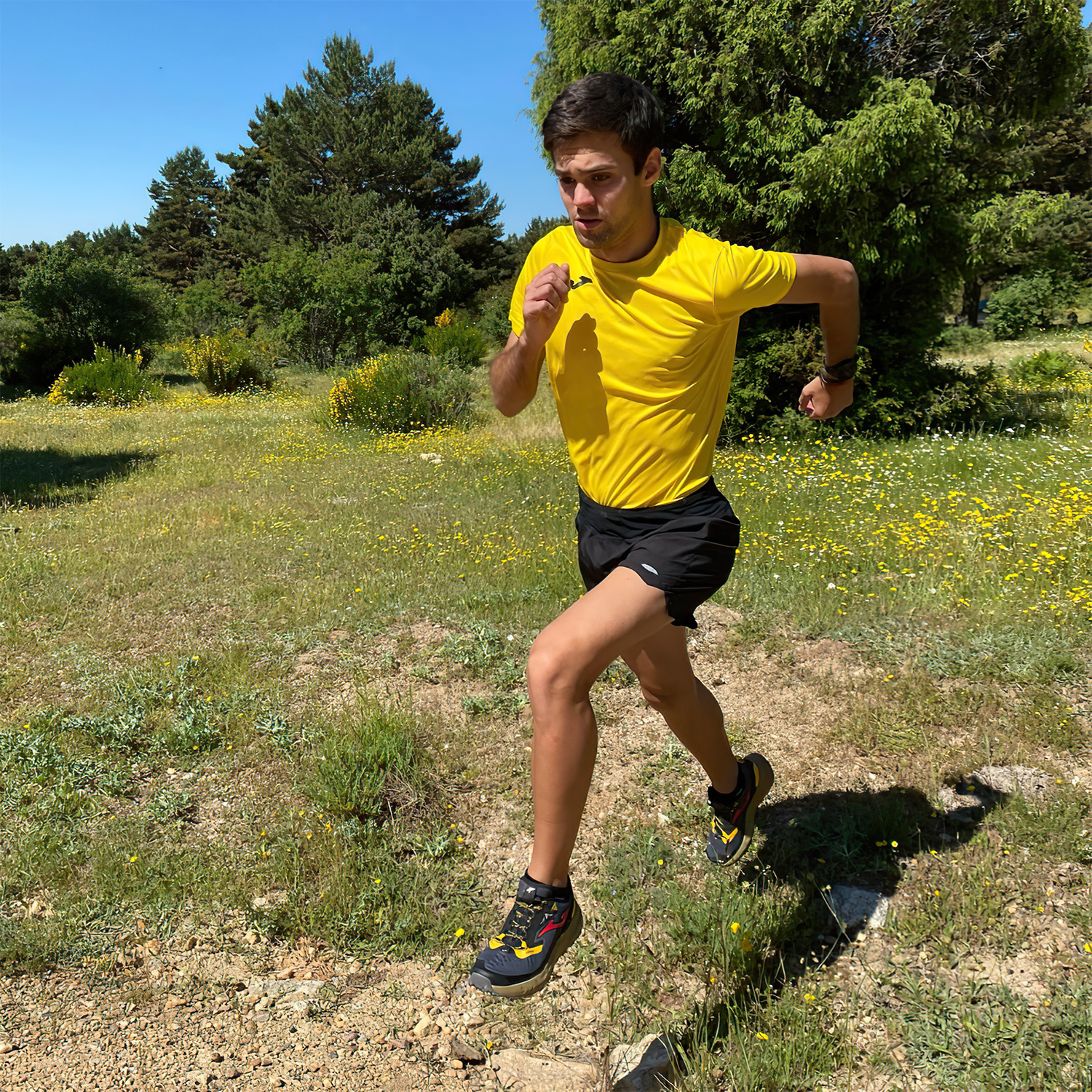 Joma Record II Camiseta - Yellow