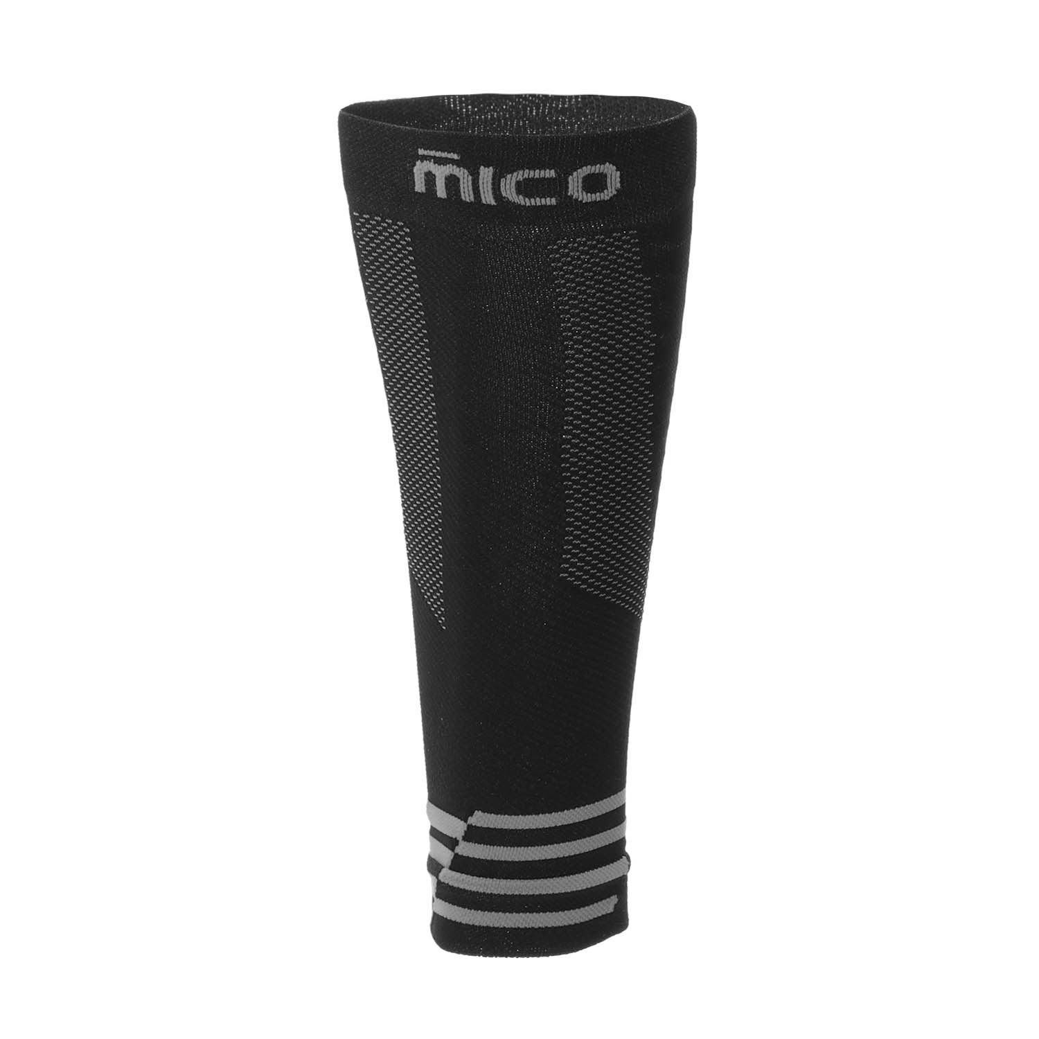 Mico Performance Compression Calf Sleeves - Nero/Grigio