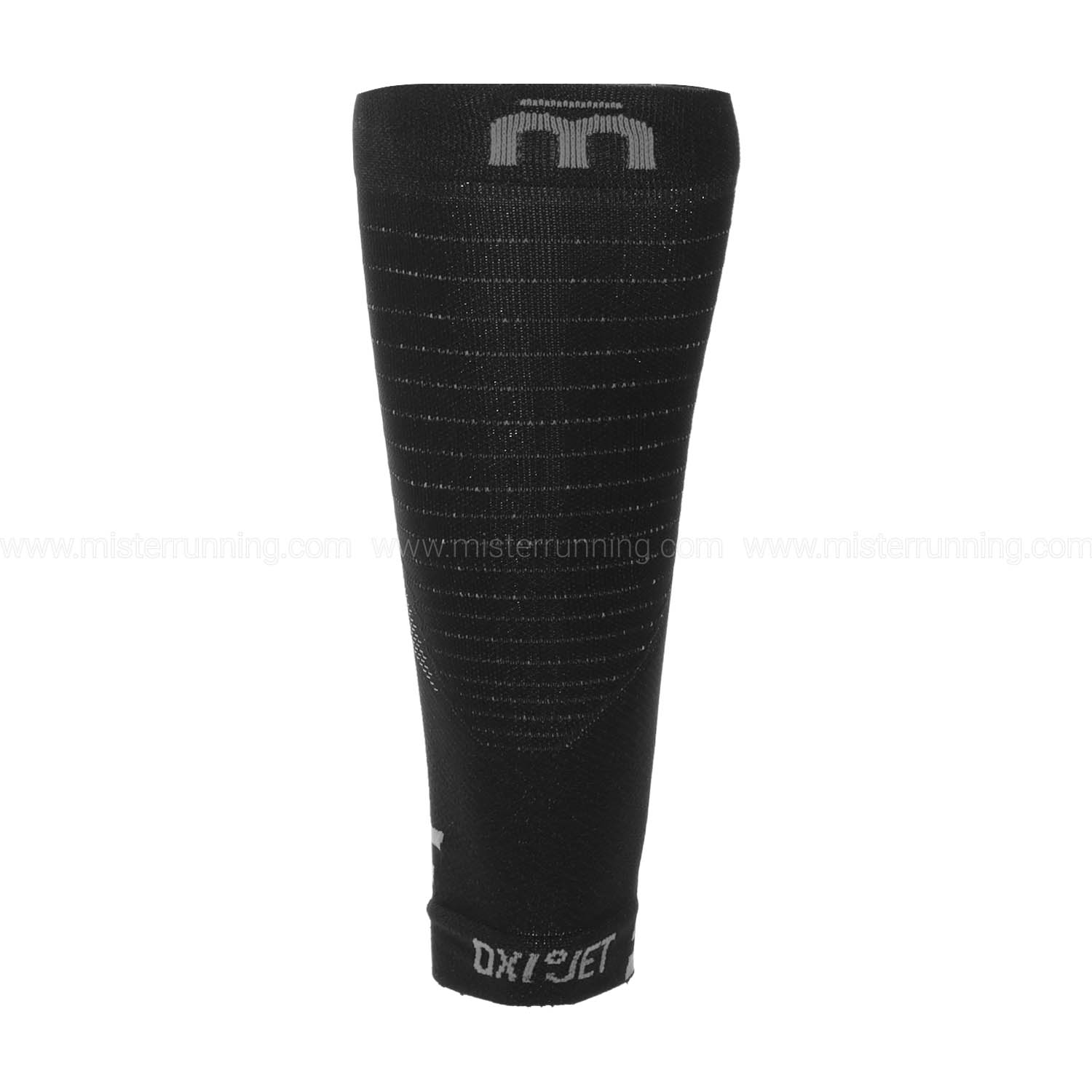 Mico Performance Compression Calf Sleeves - Nero/Grigio