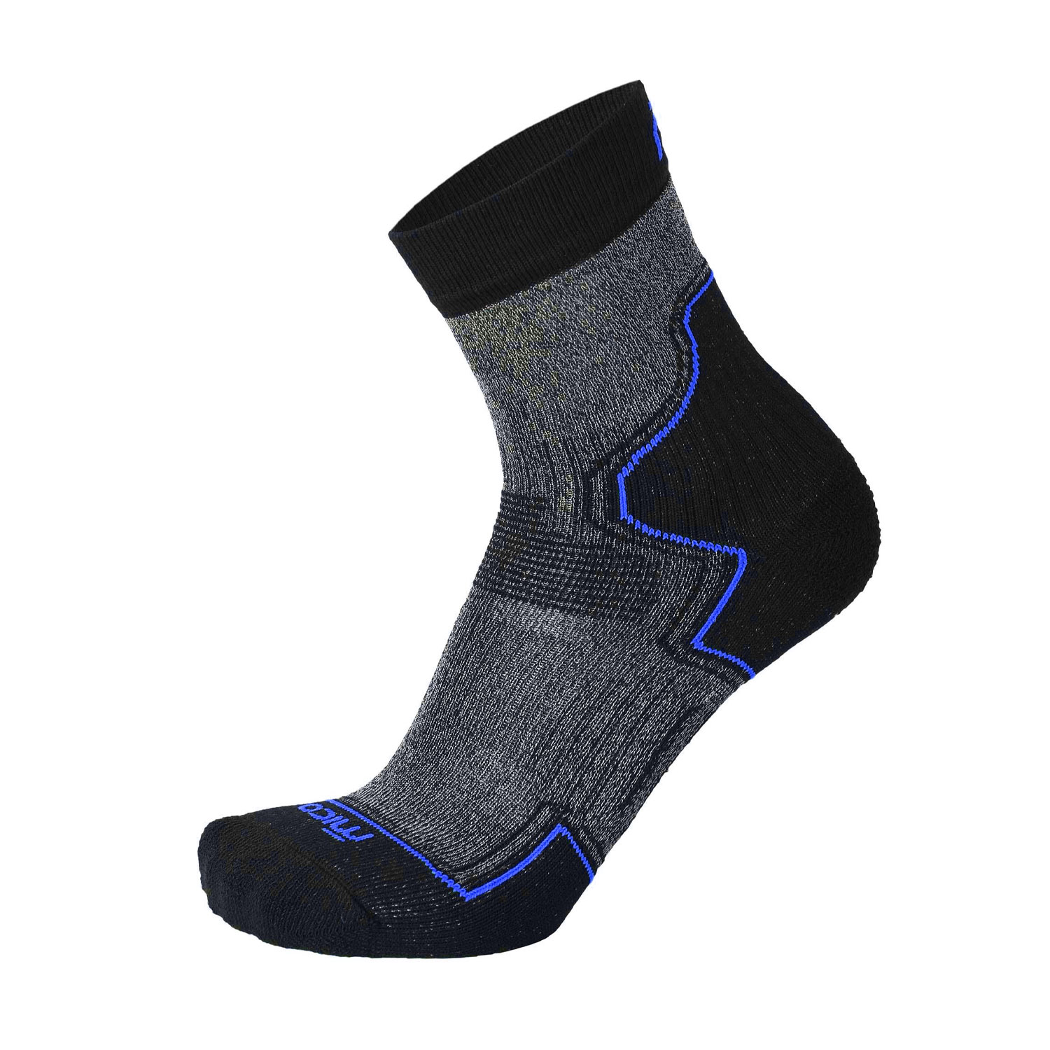 Mico Ever Dry Protech Light Weight Socks - Nero/Royal