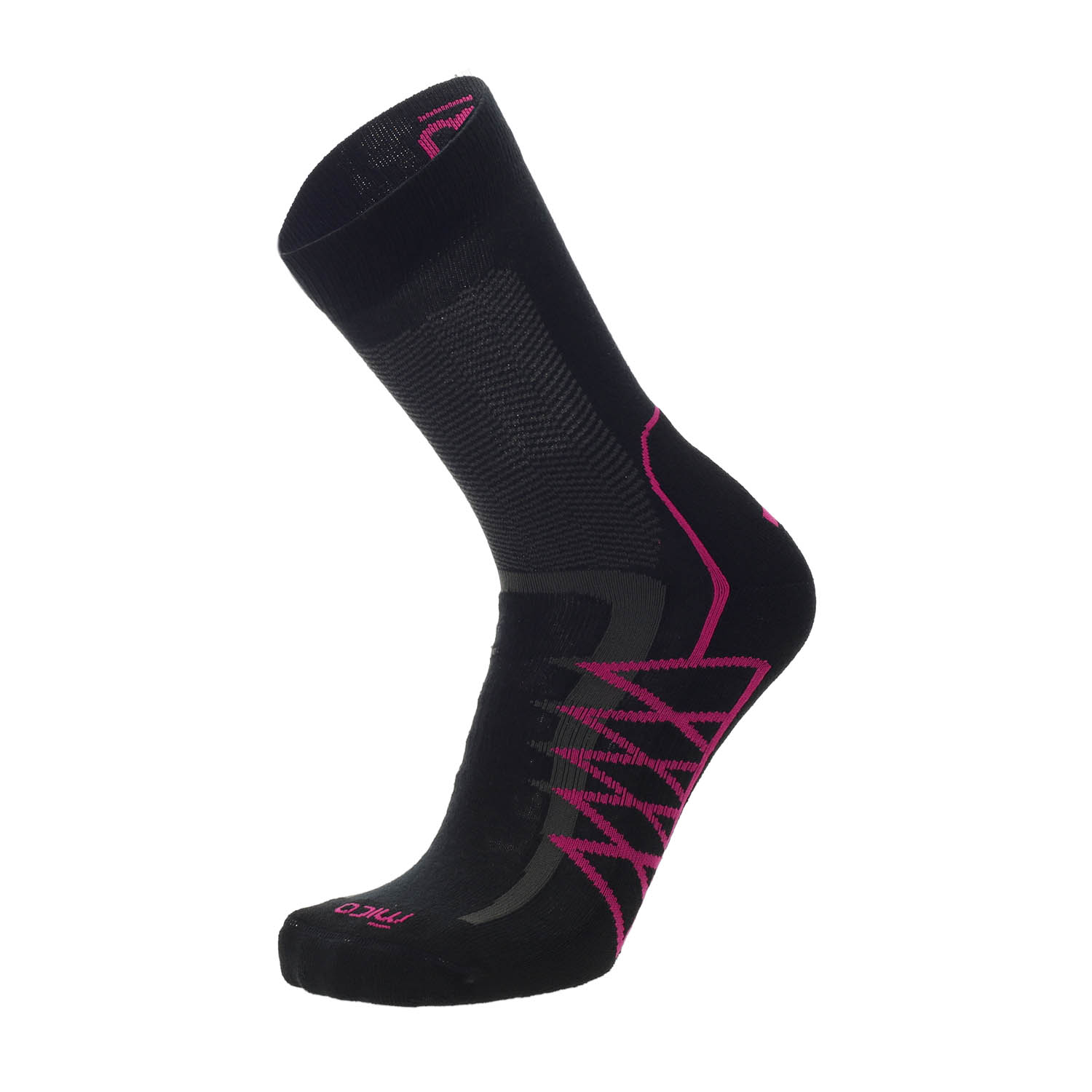 Mico Extra Dry Outlast Medium Weight Calcetines - Nero/Fucsia