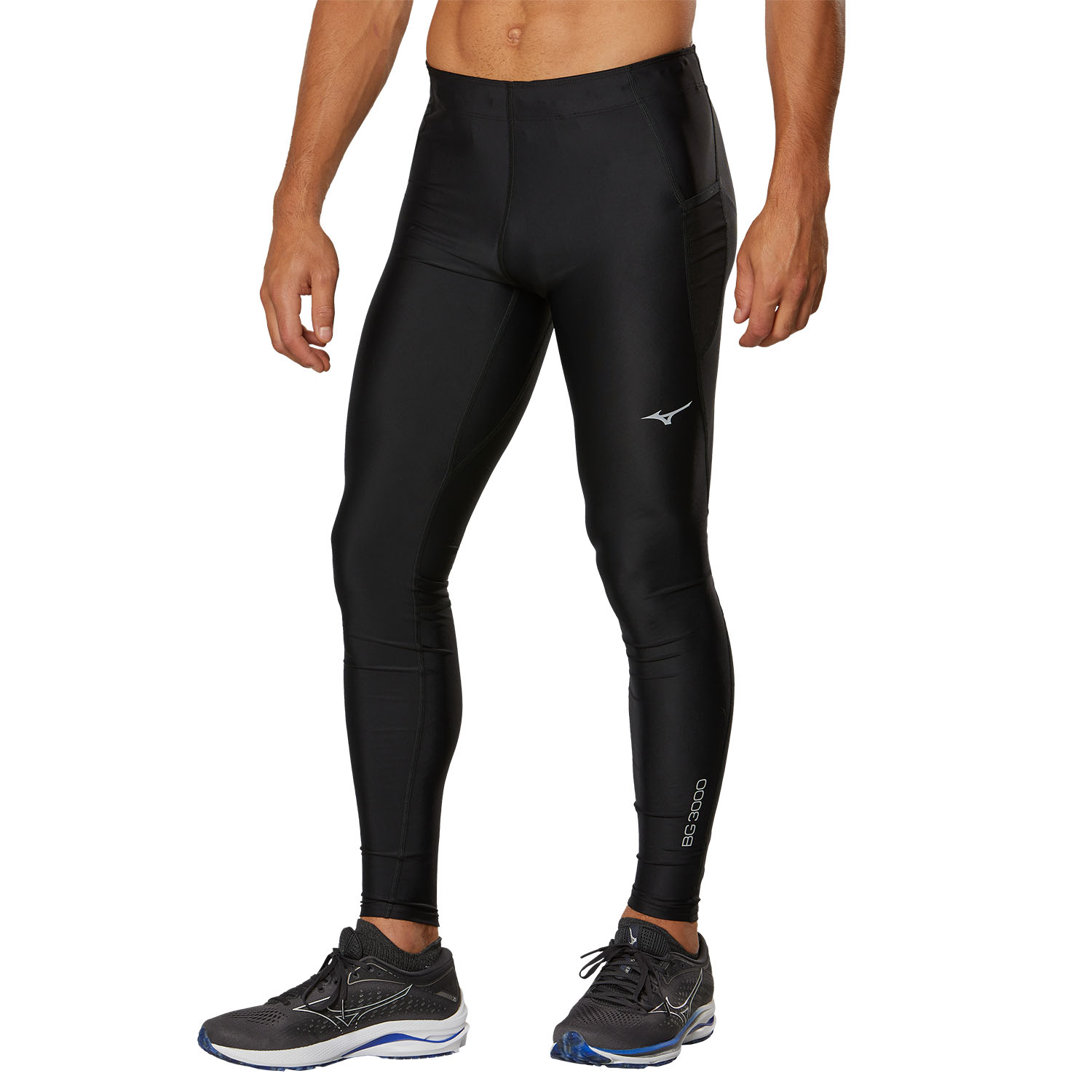 mizuno mens running tights