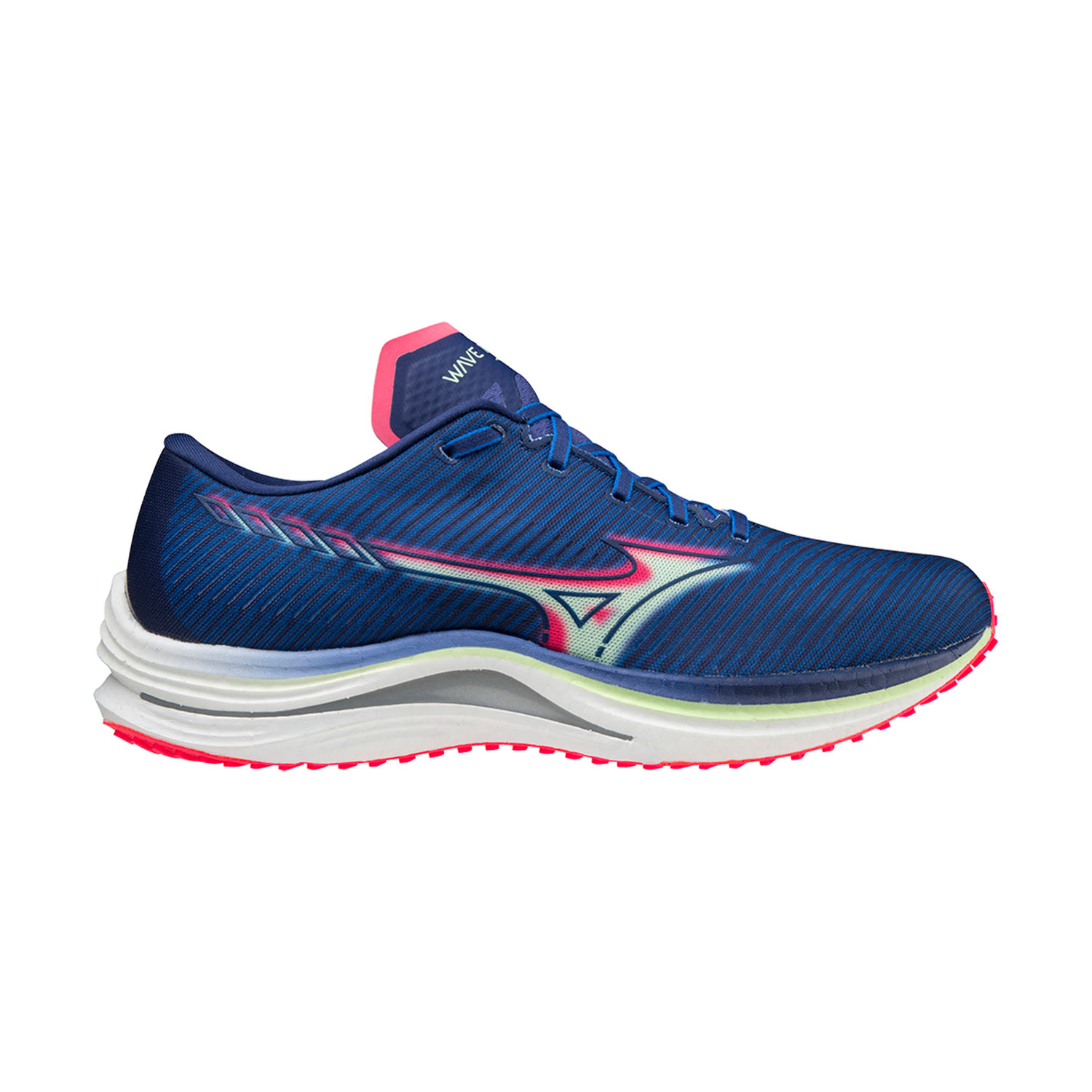 mizuno blue running shoes