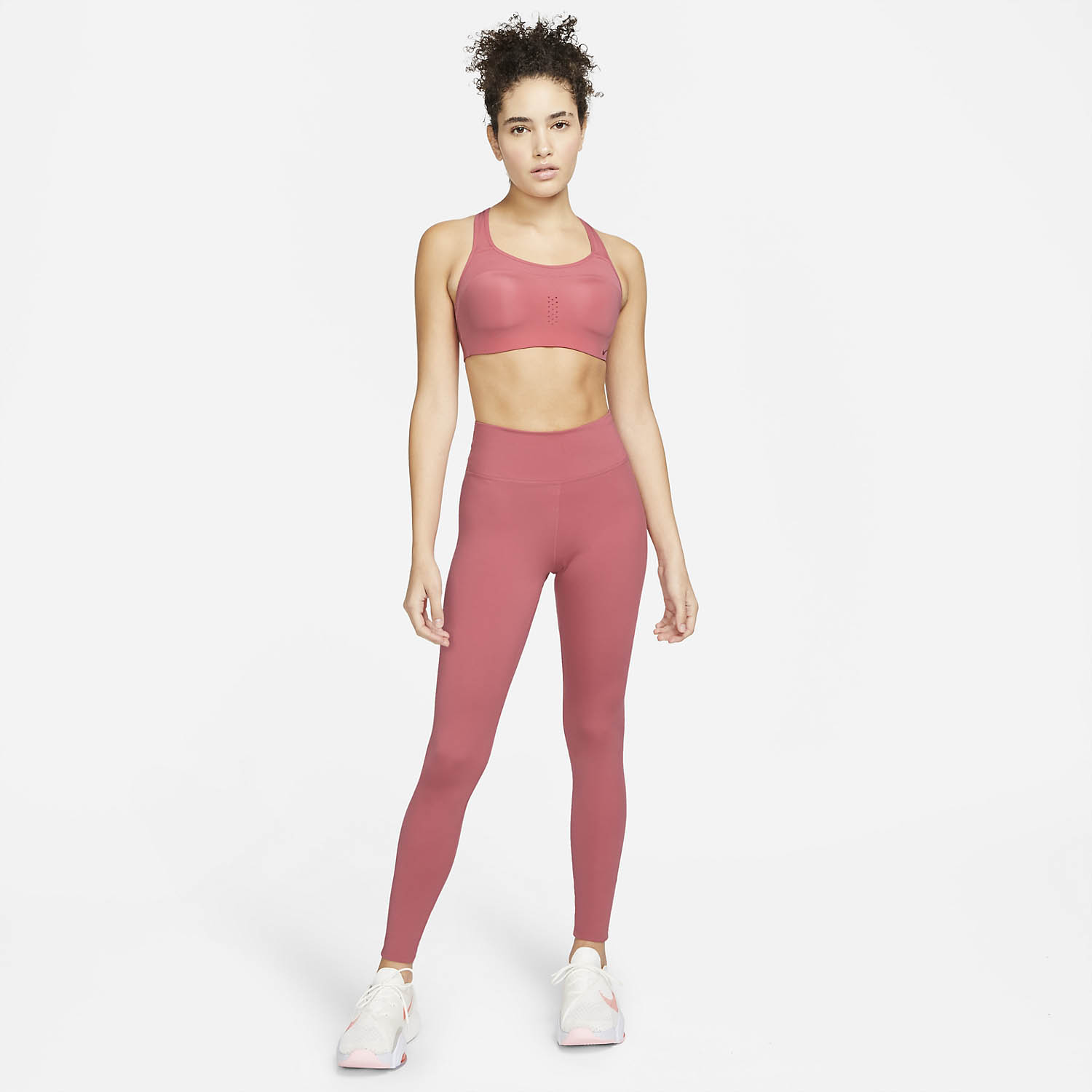 nike alpha sports bra pink