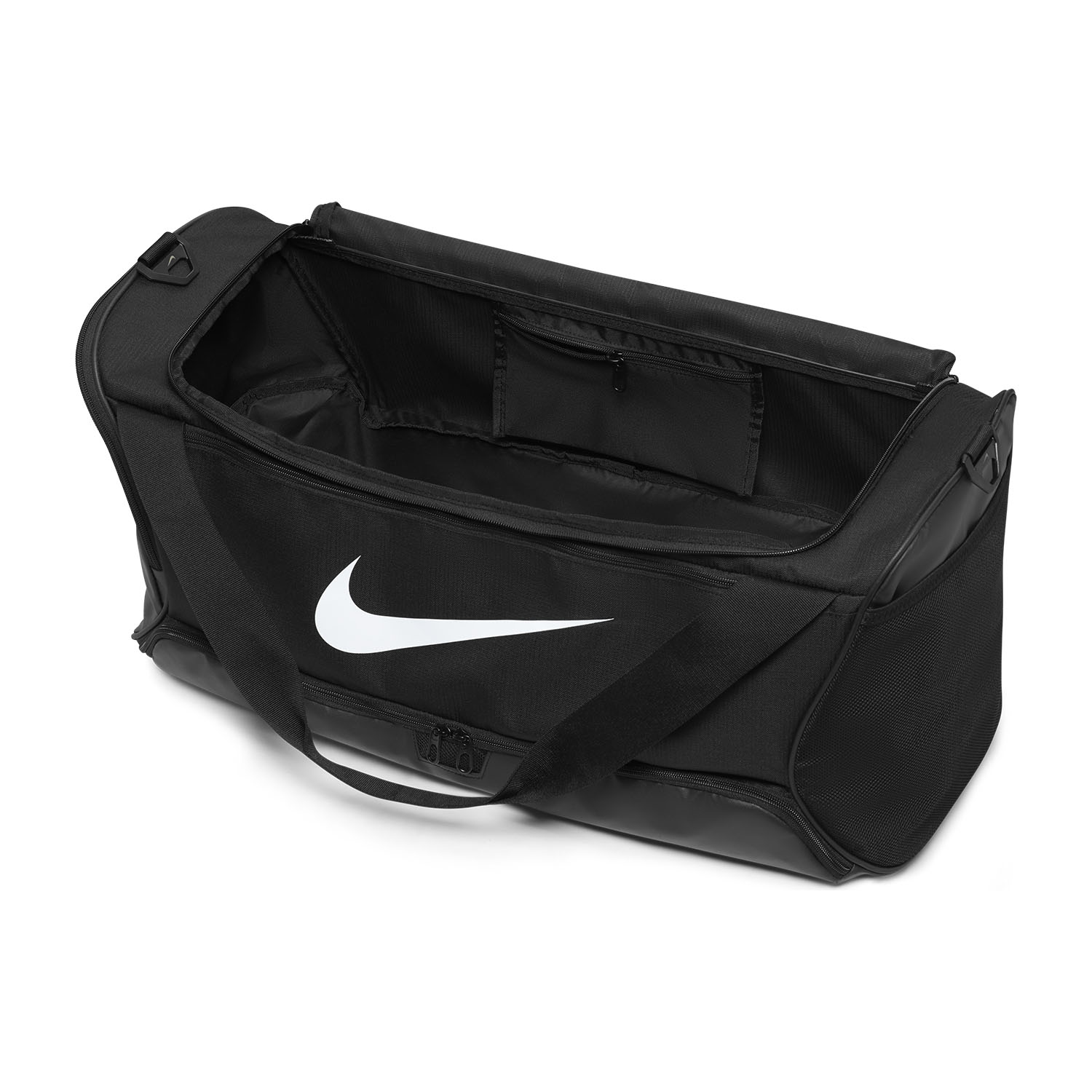 Nike Brasilia 9.5 Medium Duffle - Black/White