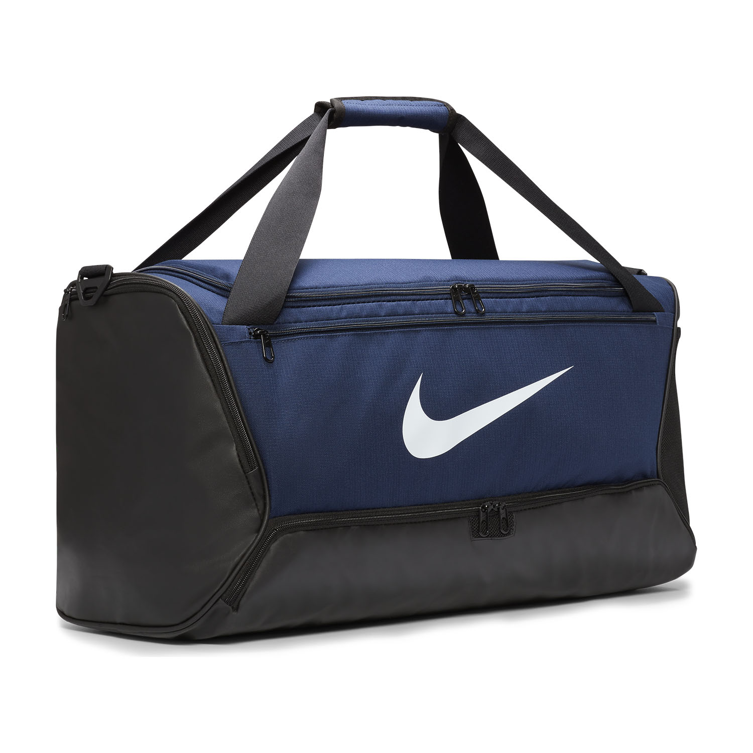 Nike Brasilia 9.5 Medium Duffle - Midnight Navy/Black/White