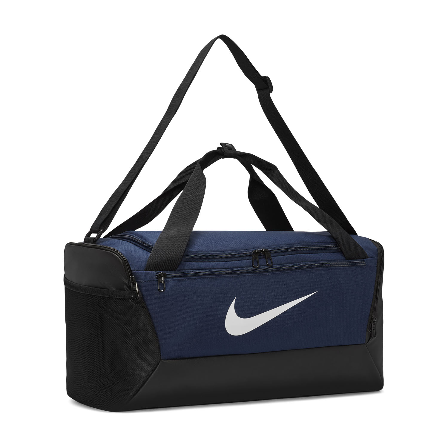 Nike Brasilia 9.5 Small Duffle - Midnight Navy/Black/White