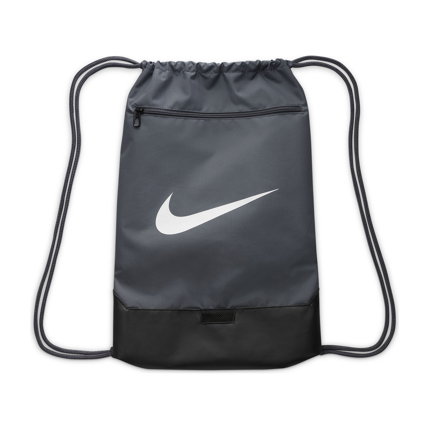 Nike Brasilia 9.5 Sportswear Sackpack - Flint Grey/Black/White