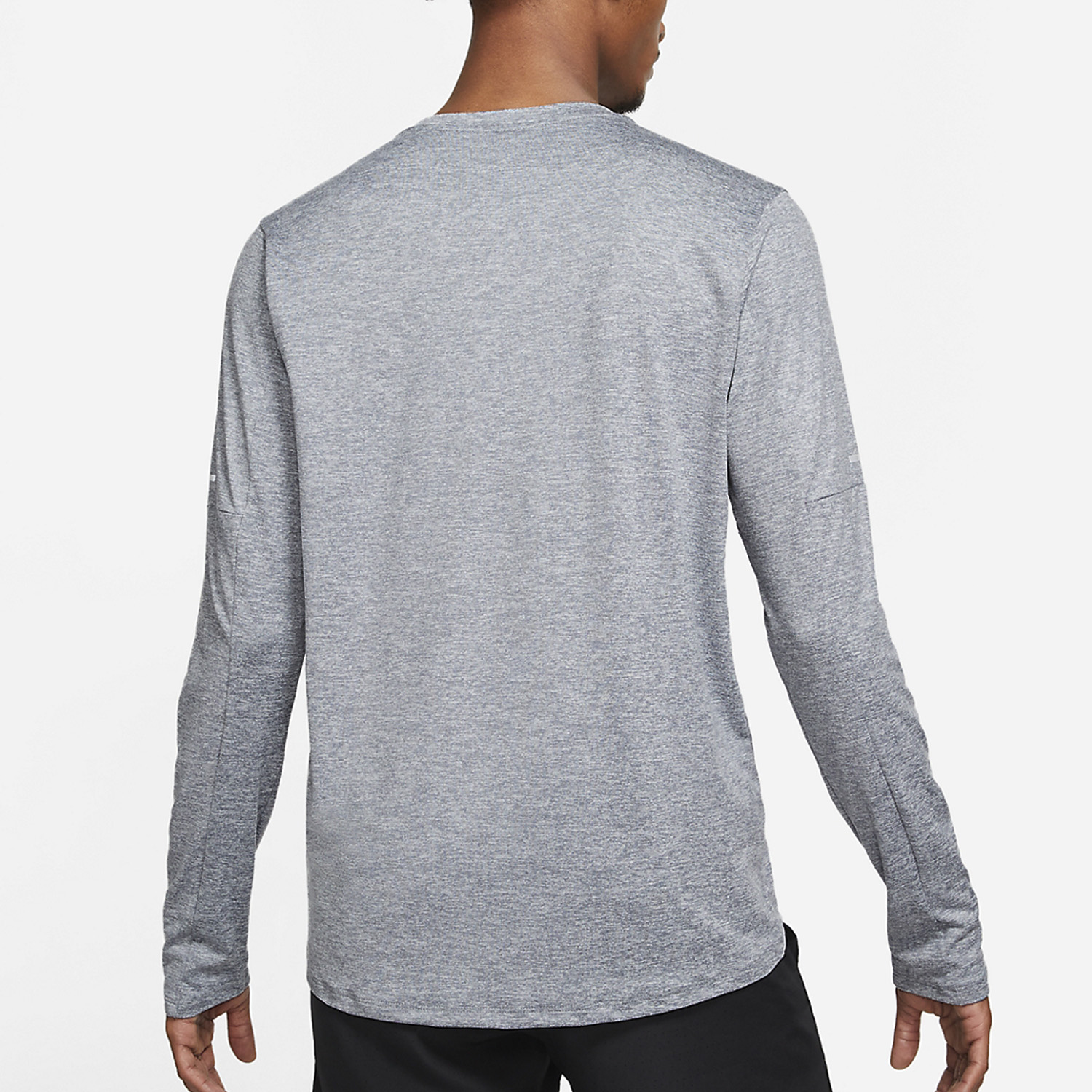 Nike Dri-FIT Element Crew Men's Running Shirt - Smoke Grey