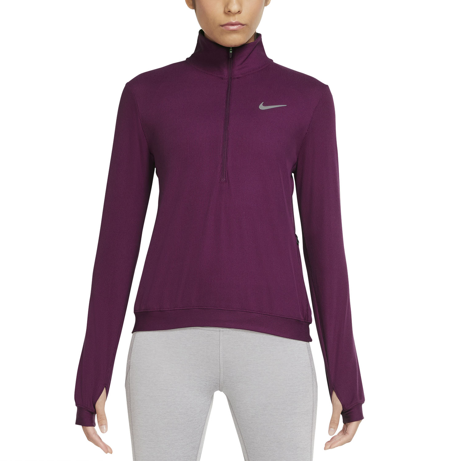 popular Cerebro núcleo Nike Dri-FIT Element Camisa de Running Mujer - Sangria Doll