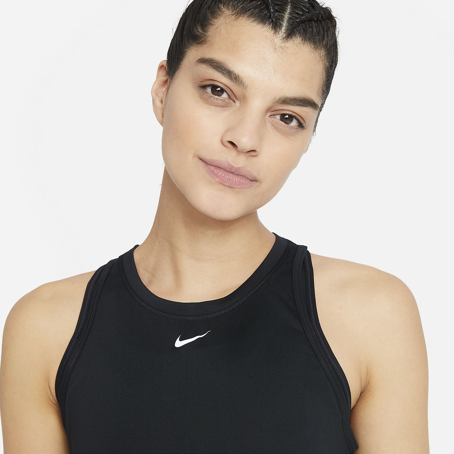 Nike Dri-FIT One Top - Black/White