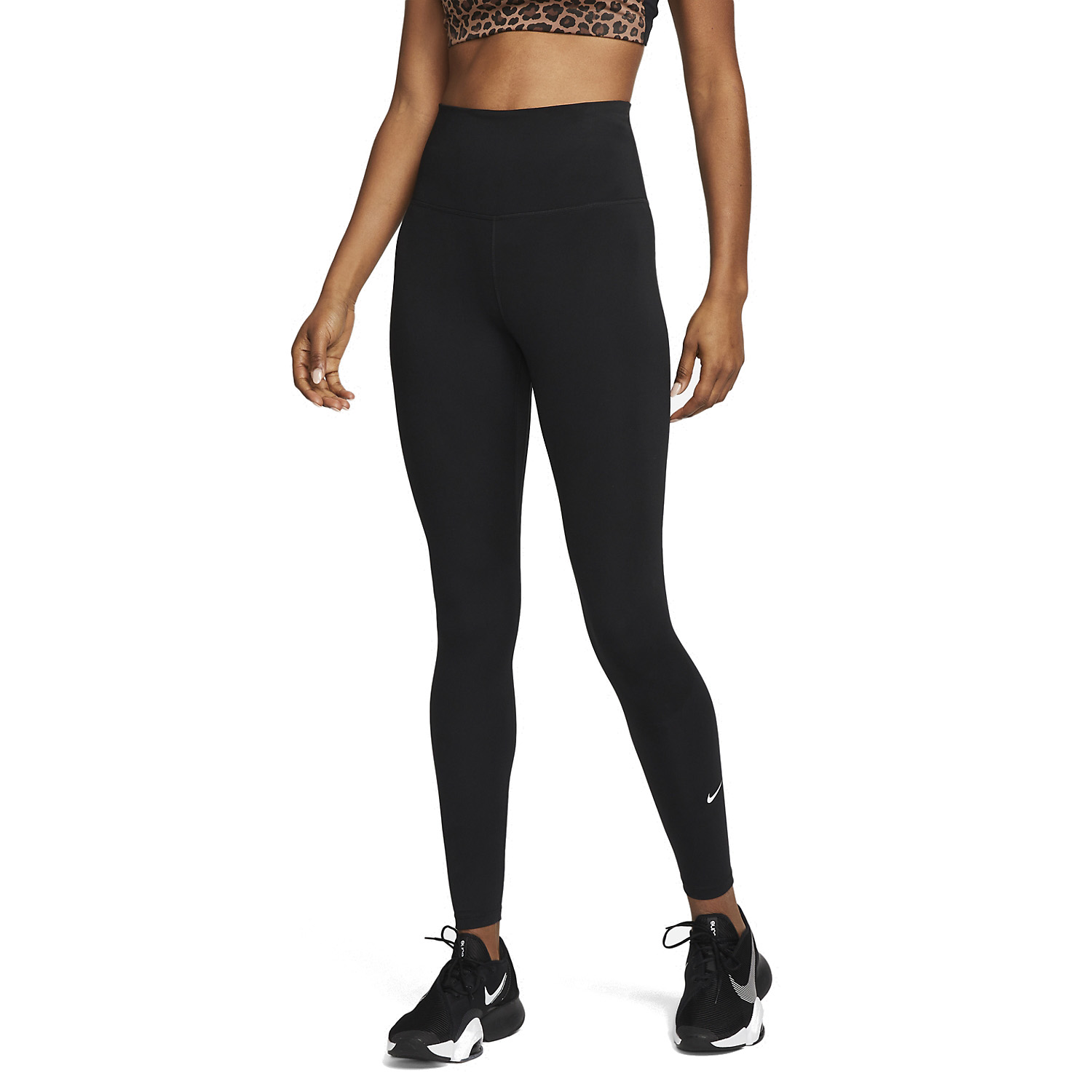 Nike Dri Fit Womens Leggings Black Small Compression 