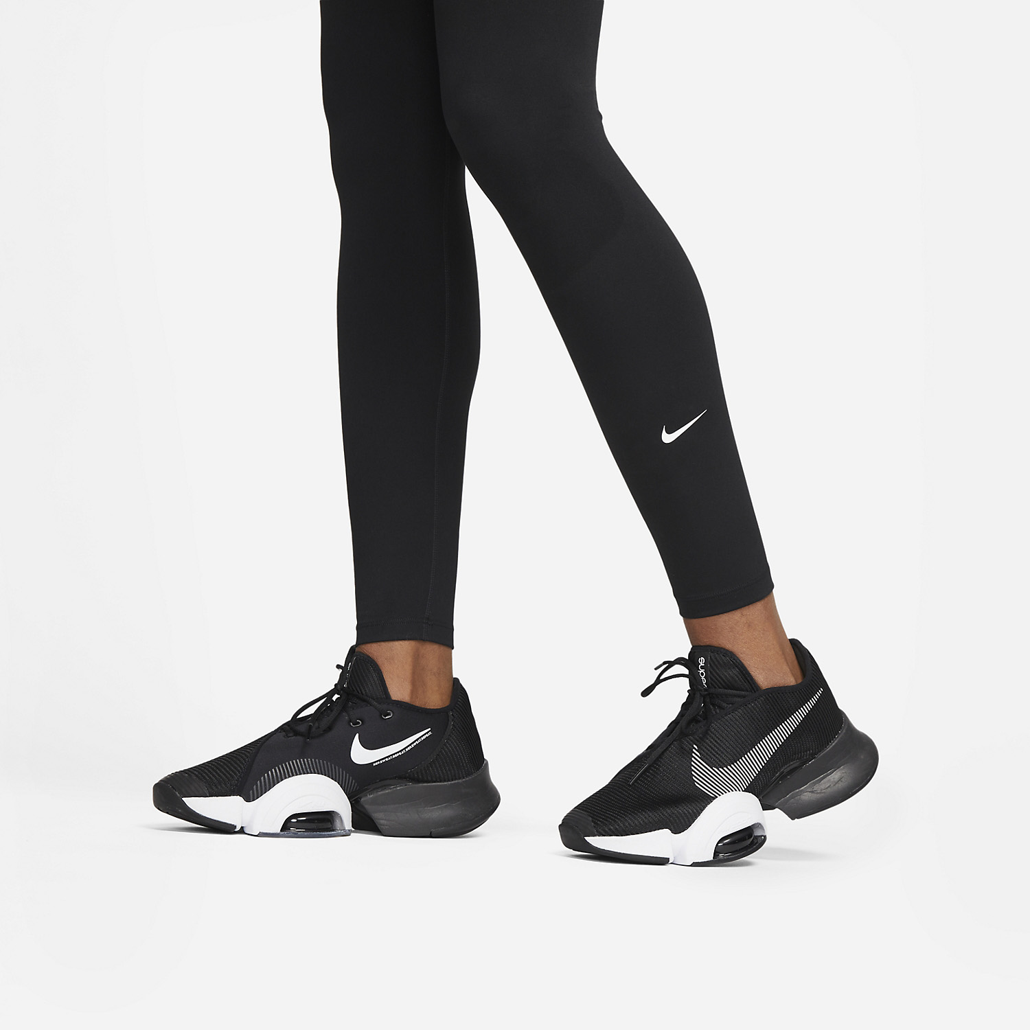 Nike Dri-FIT One Women's Training Tights - Black/White