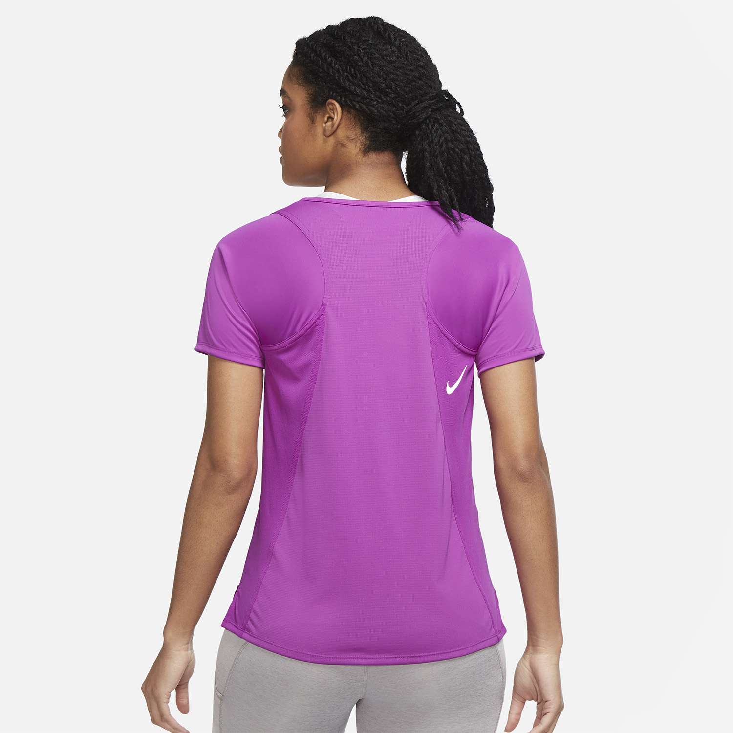 vivid purple nike shirt