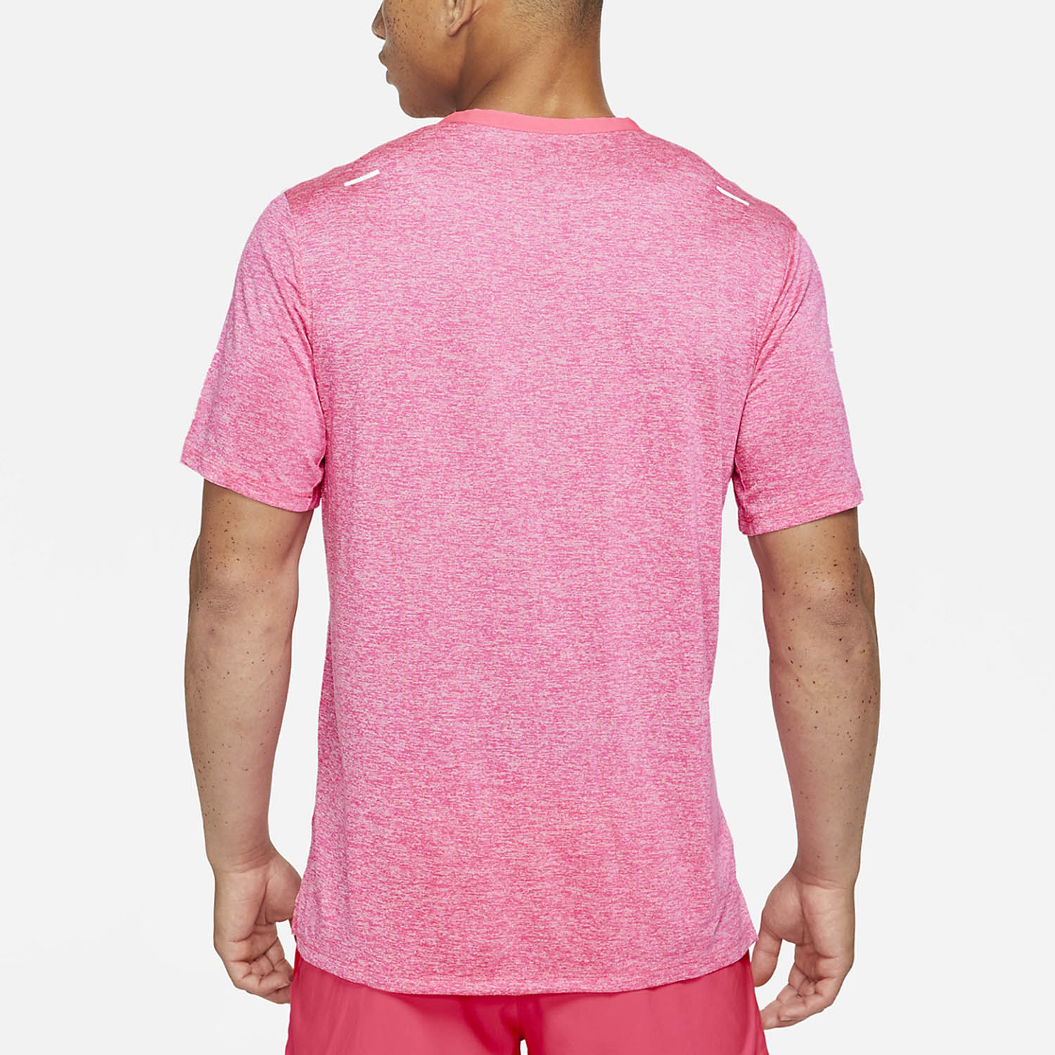 Nike Dri-FIT Rise 365 Men's Running T-Shirt - Hyper Pink/Heater