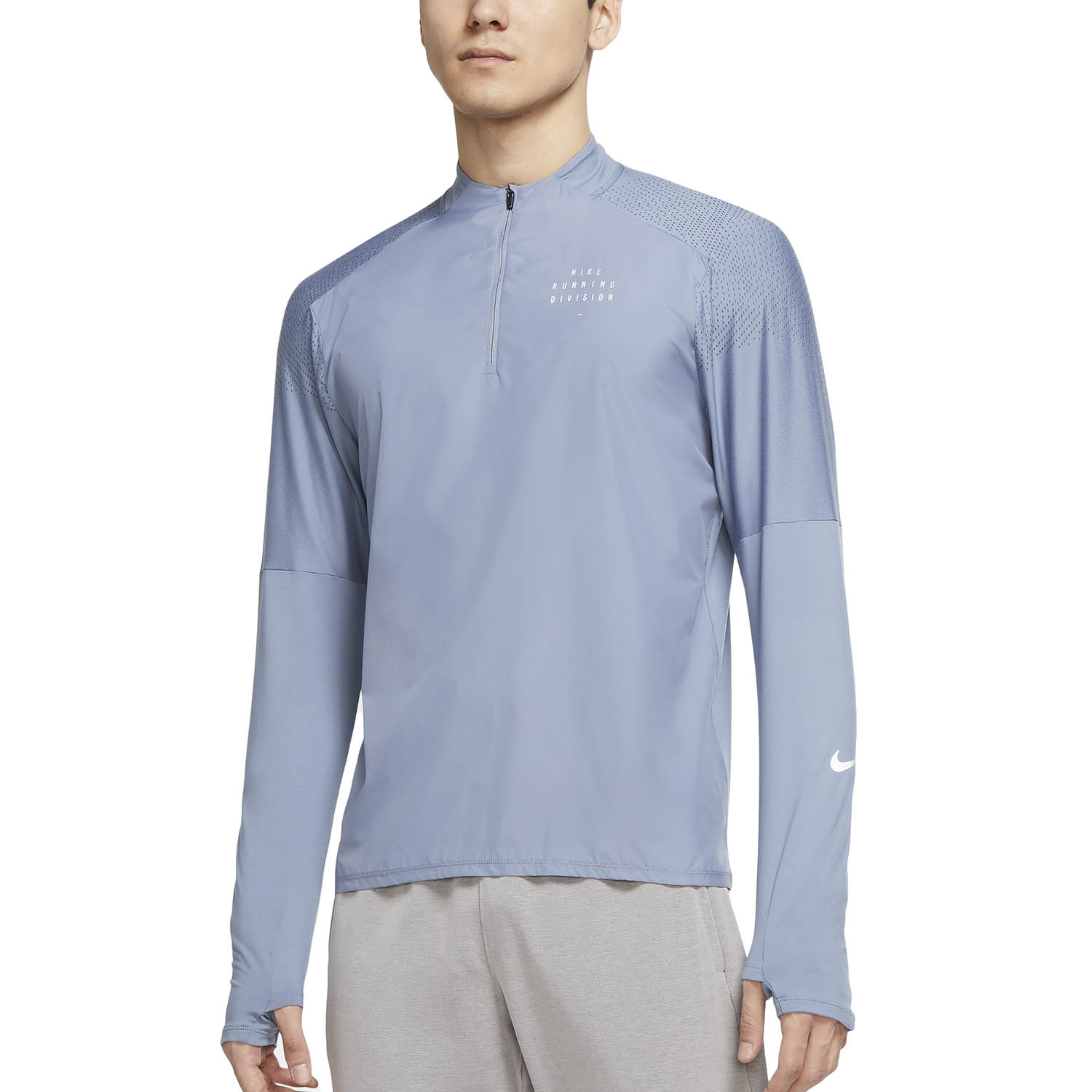 Nike Dri-FIT Run Division Flash Men's Running Shirt Ashen Slate