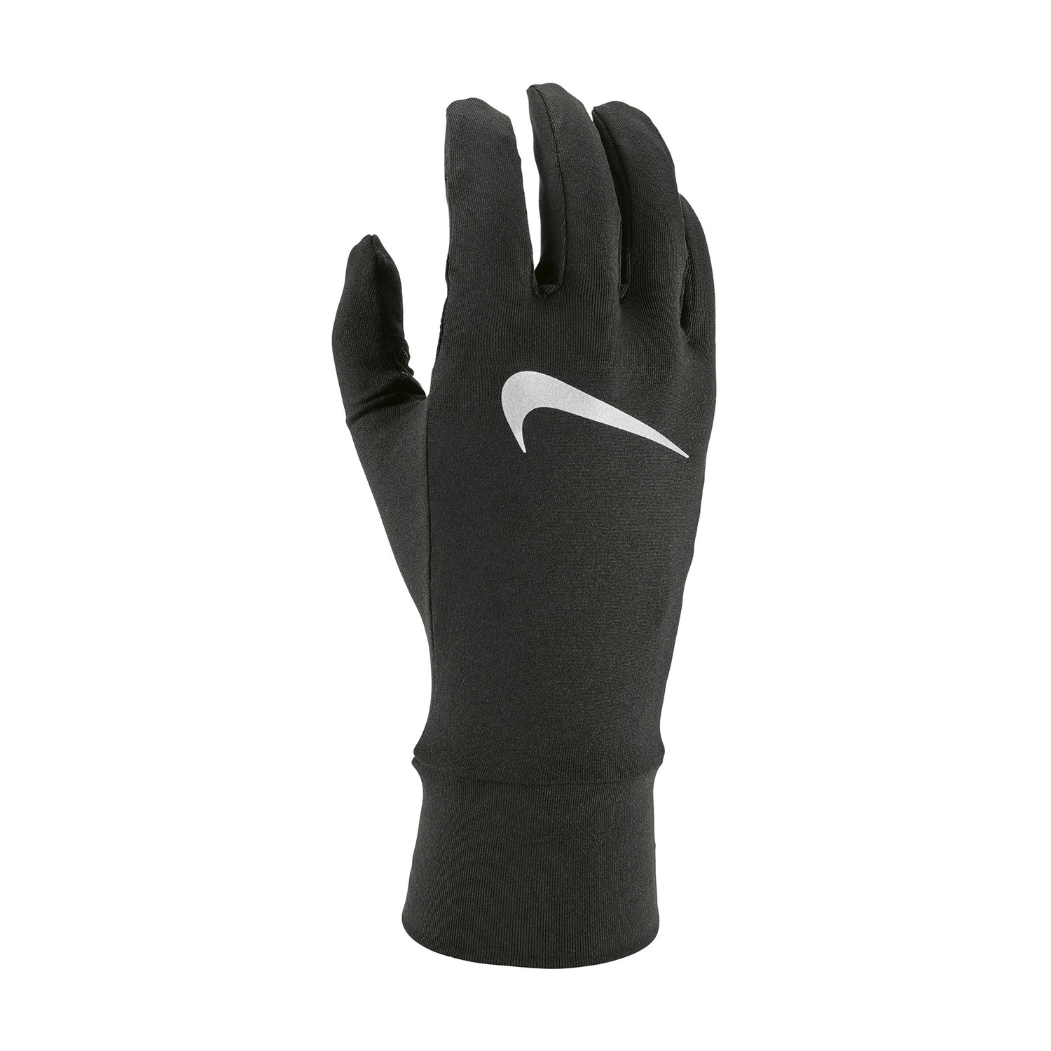 Nike Dri-FIT Fleece Guantes - Black/Silver