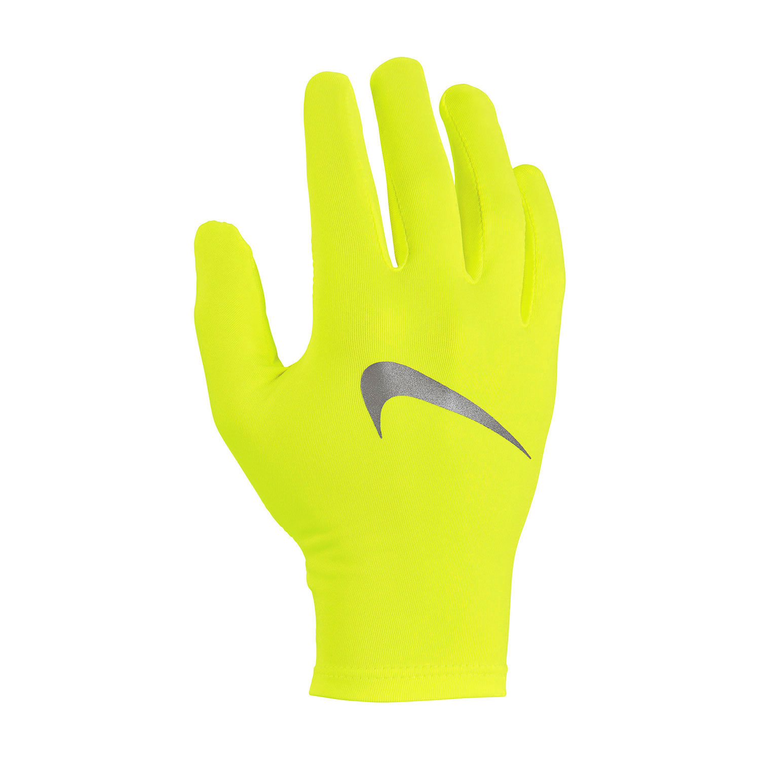Nike Miler Running Running Gloves Volt/Silver