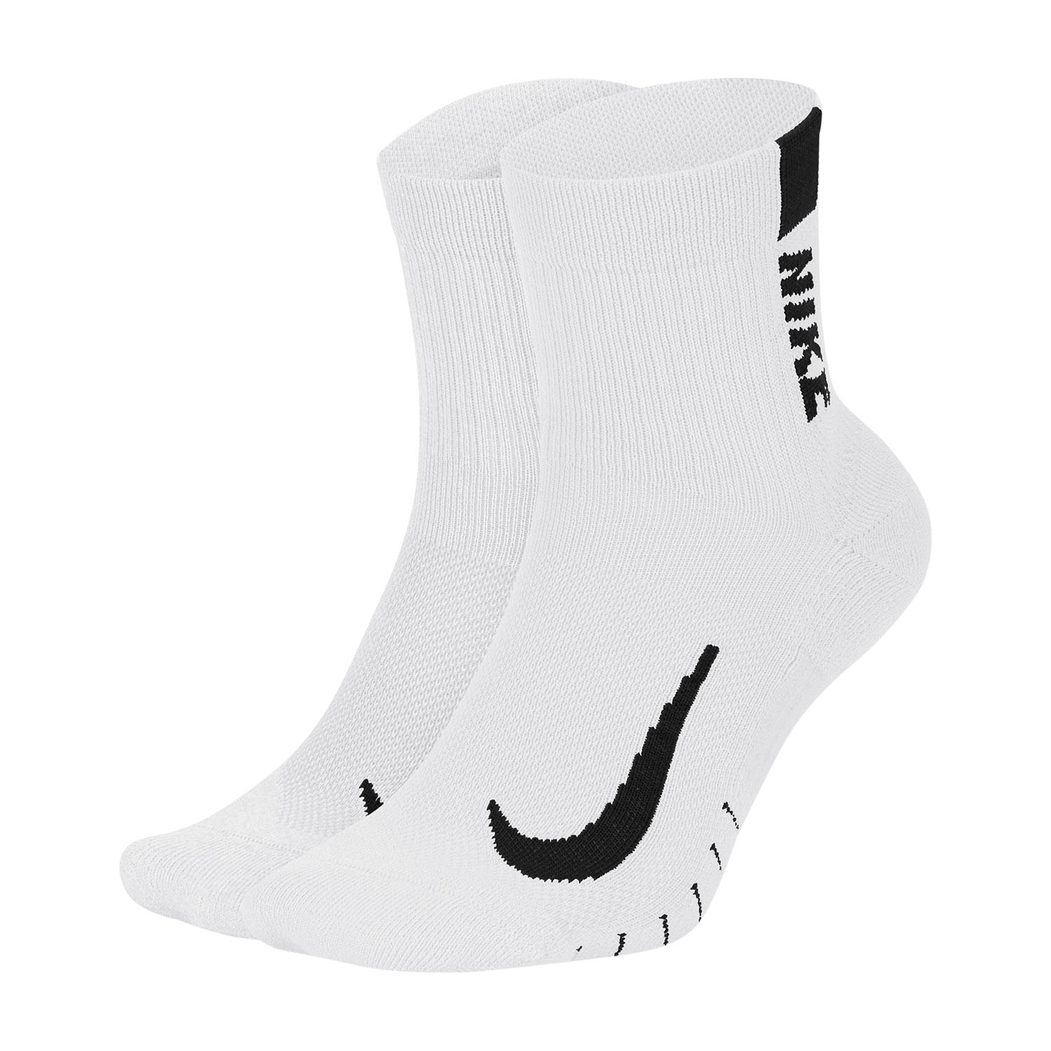 Nike Everyday Plus Cushioned x 3 Socks - White/Black