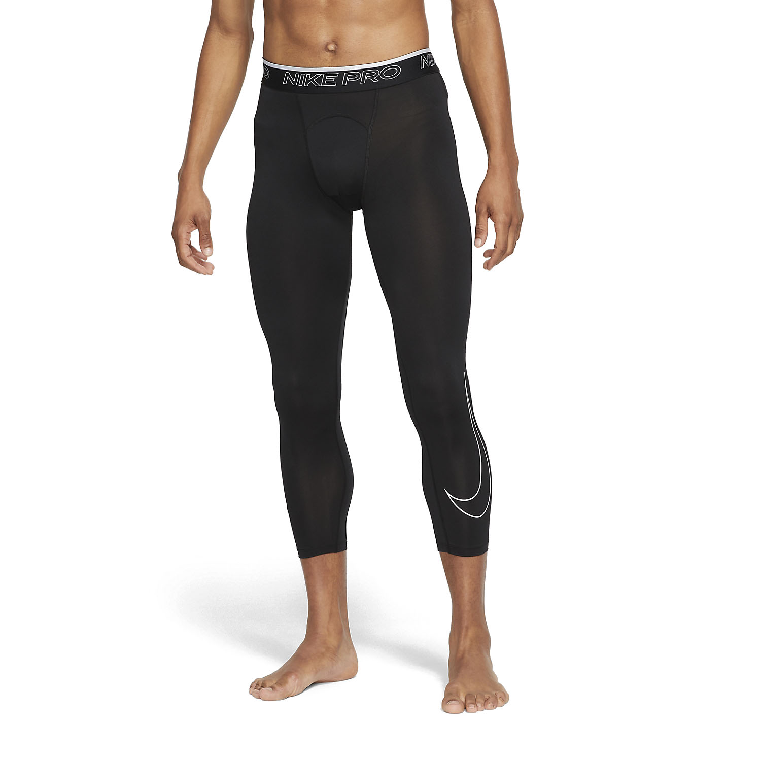 nike three quarter length leggings