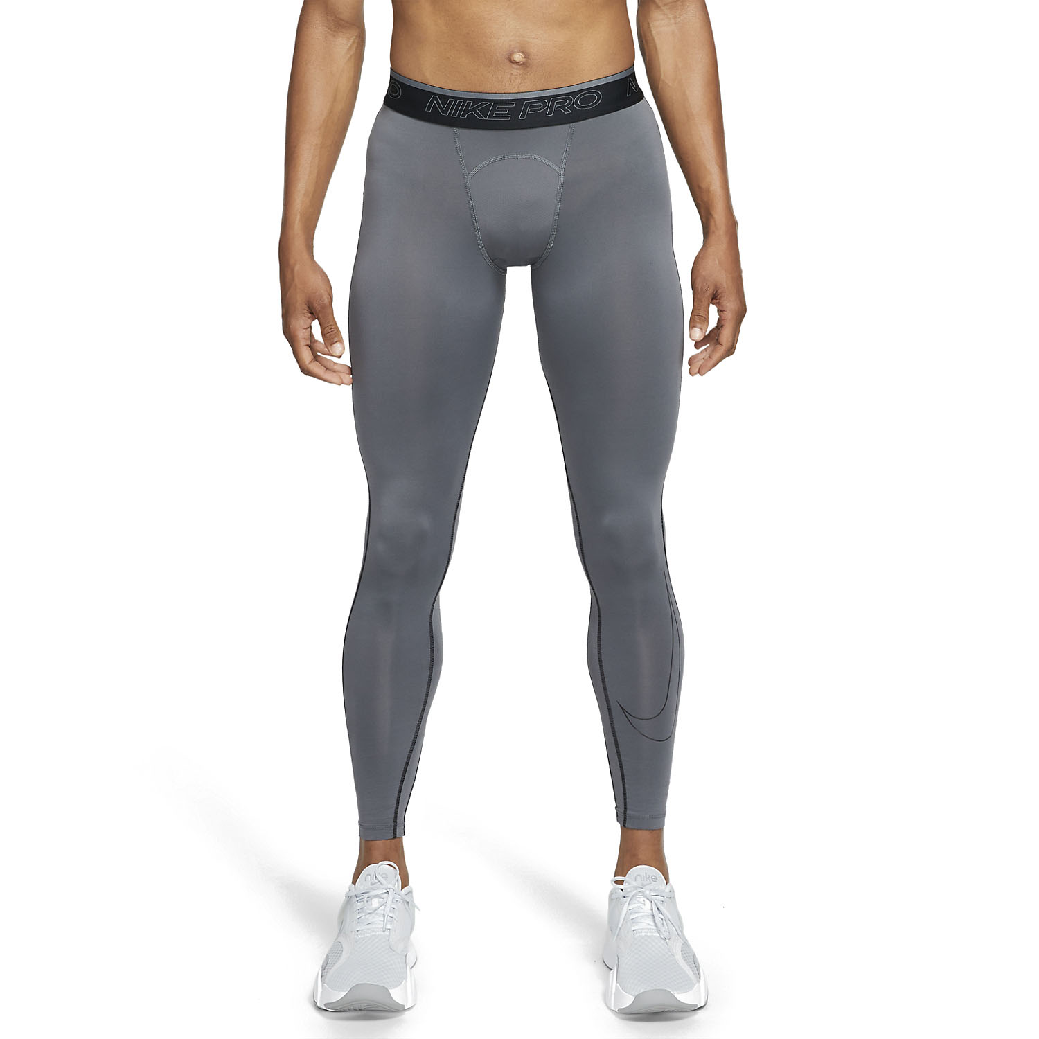 Nike Dri-FIT Men's Long - Iron Grey/Black