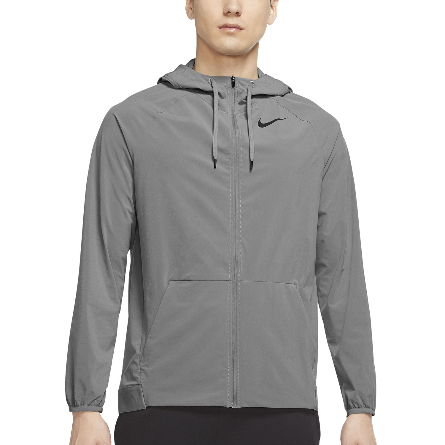 Nike Pro Dri-FIT Flex Max Men's Training Jacket - Particle Grey