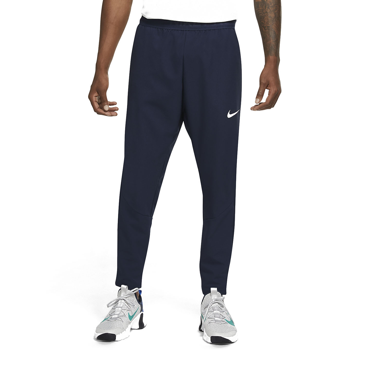 nike flex pro track pants navy