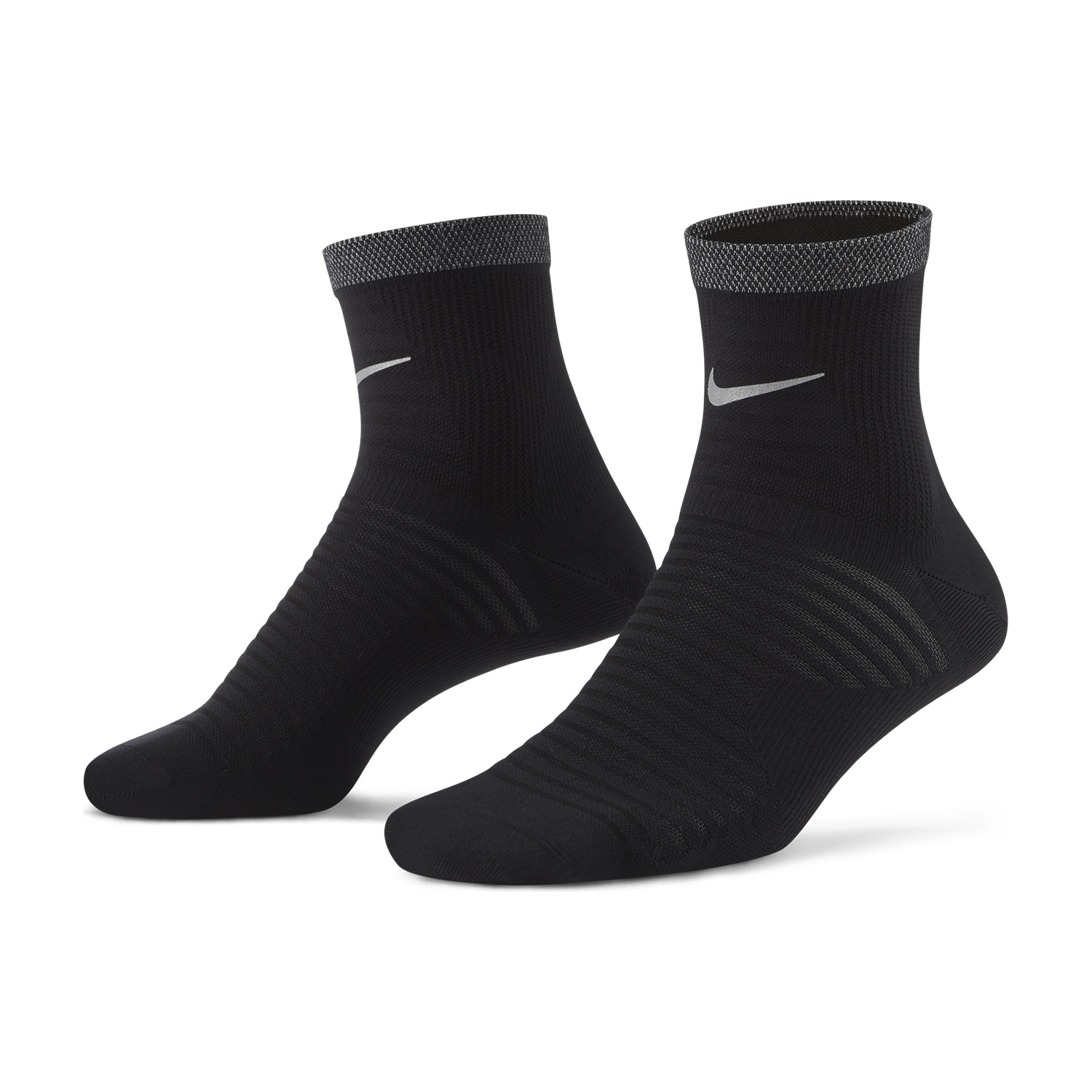 Nike Spark Lightweight Socks - Black/Reflect Silver