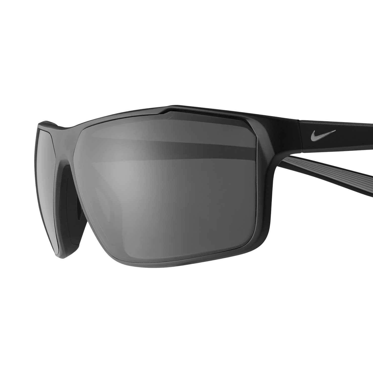 Nike Windstorm Sunglasses - Matte Black/Silver W/Grey Polarized Lens