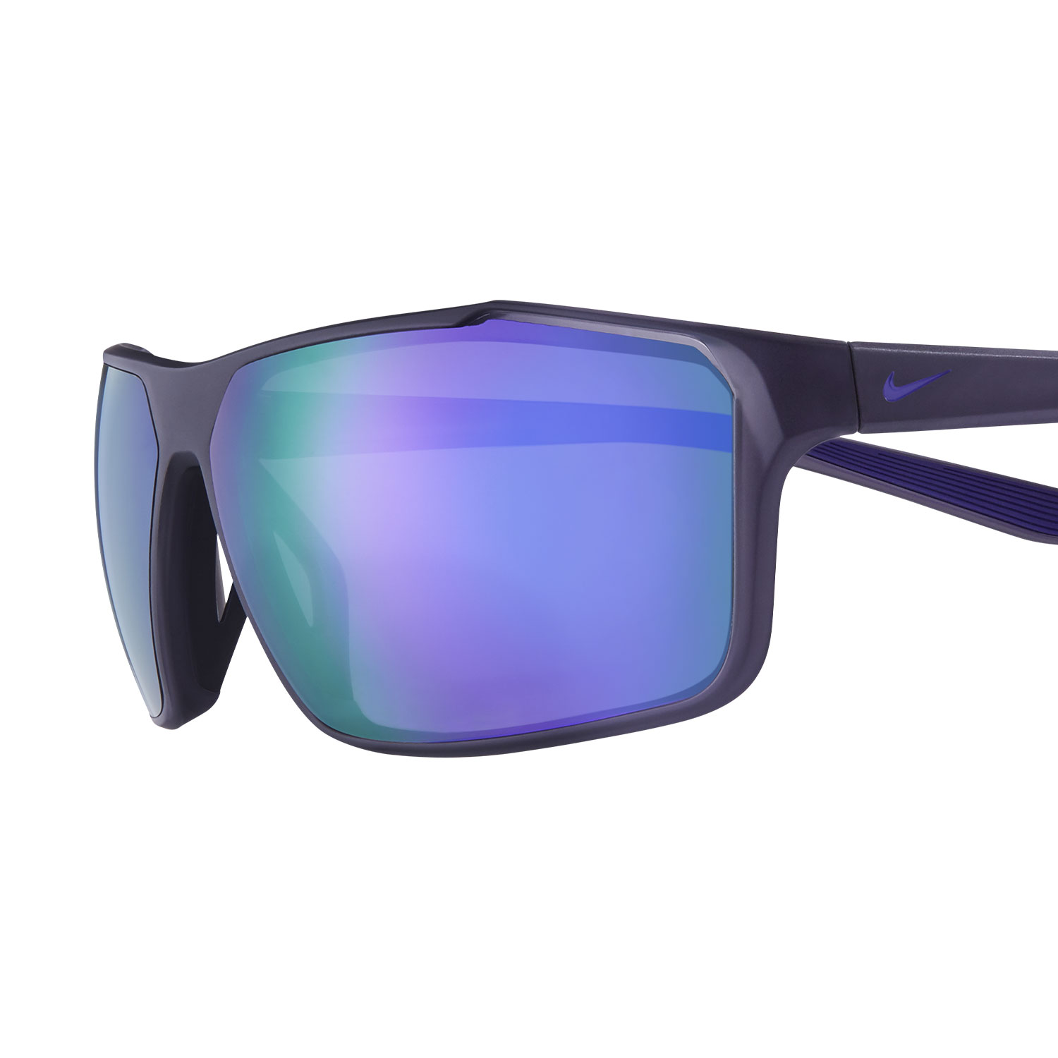 Nike Windstorm Sunglasses - Matte Gridiron/Psychic Purple/Grey W/Violet Mirror Lens