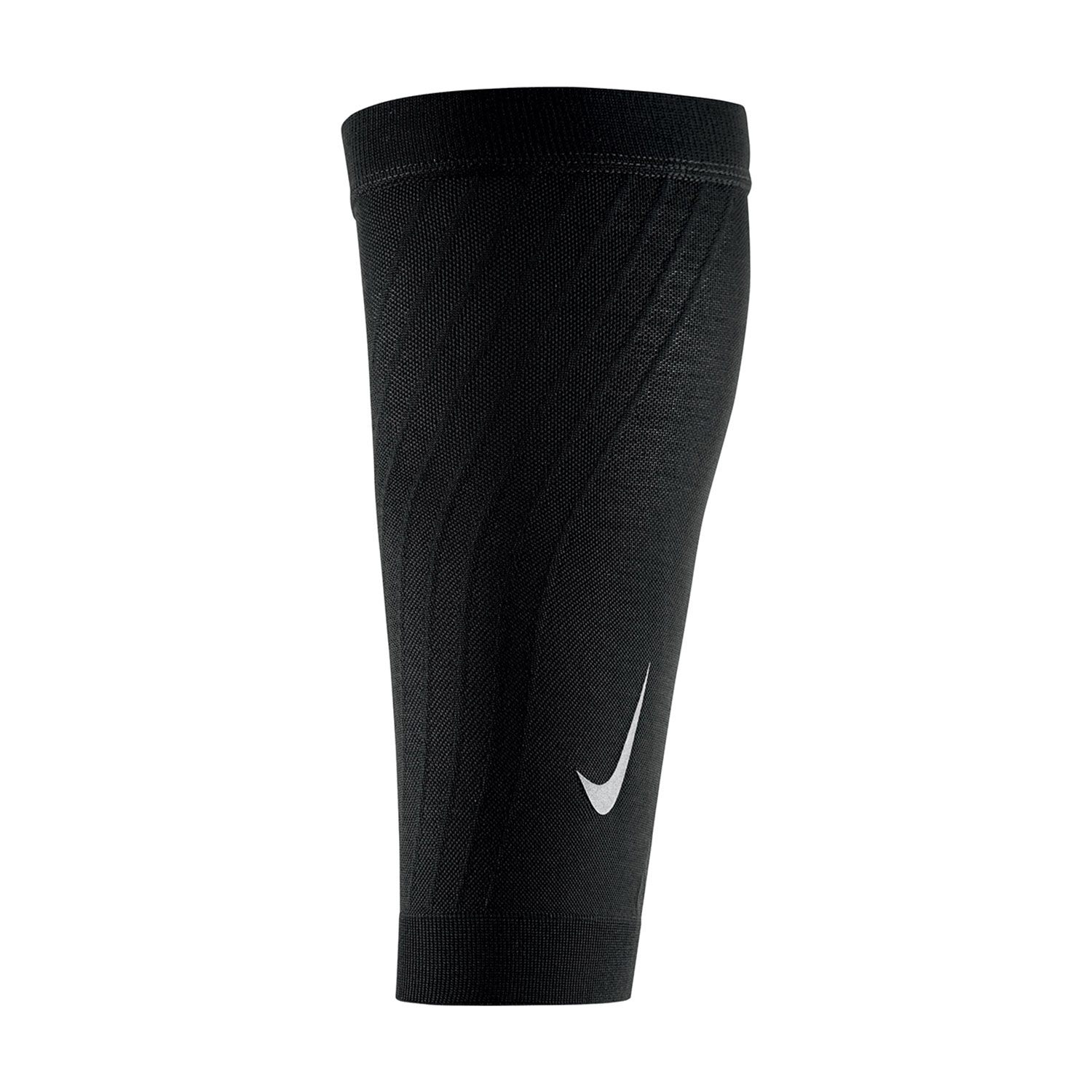 Nike Zoned Support Compression Calf Sleeves - Black/Silver