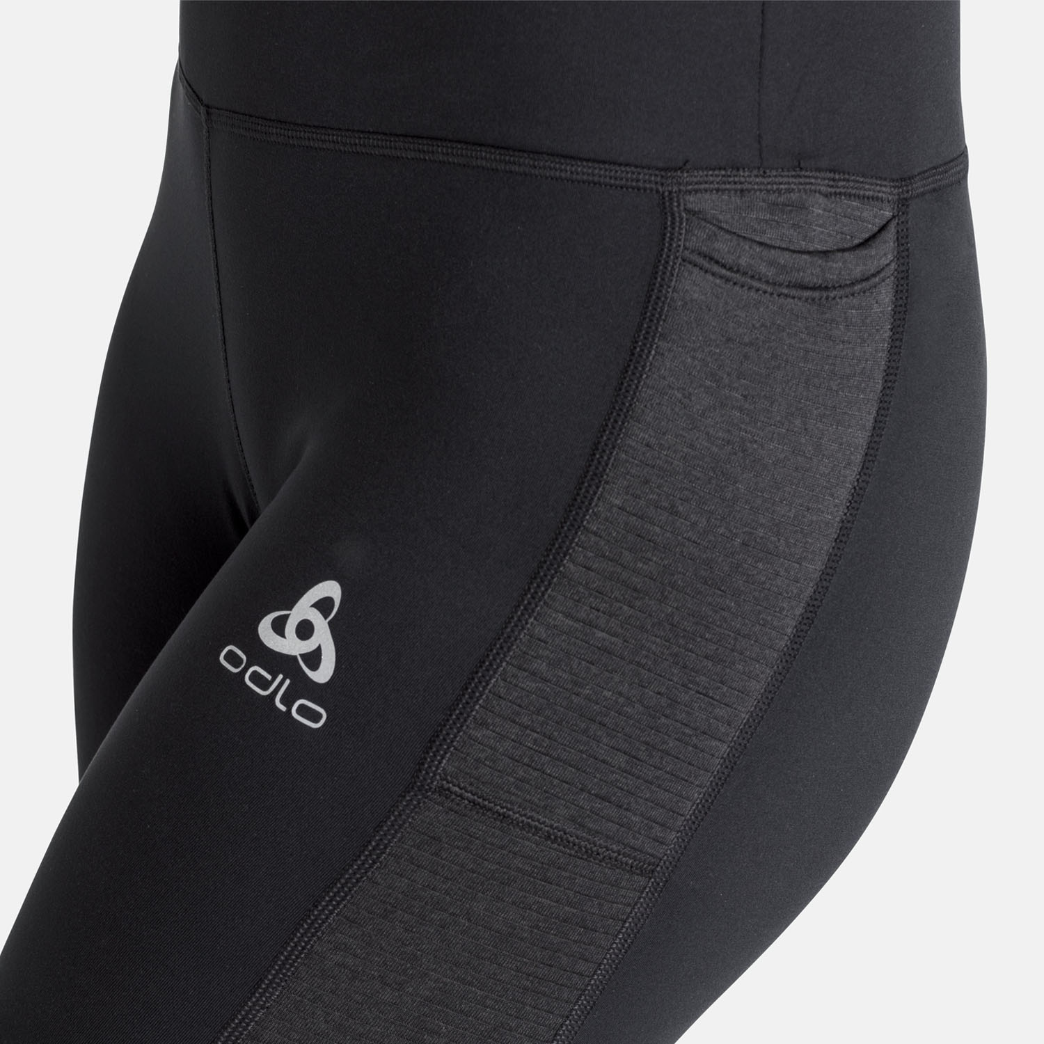 Odlo Easy Warm Women's Running Tights - Black