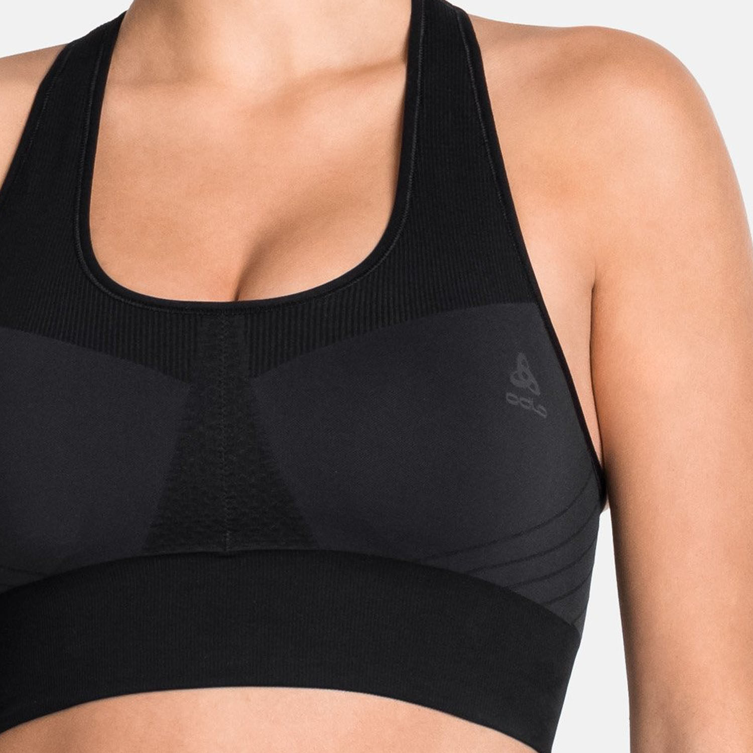 Odlo Logo Sports Bra - Black