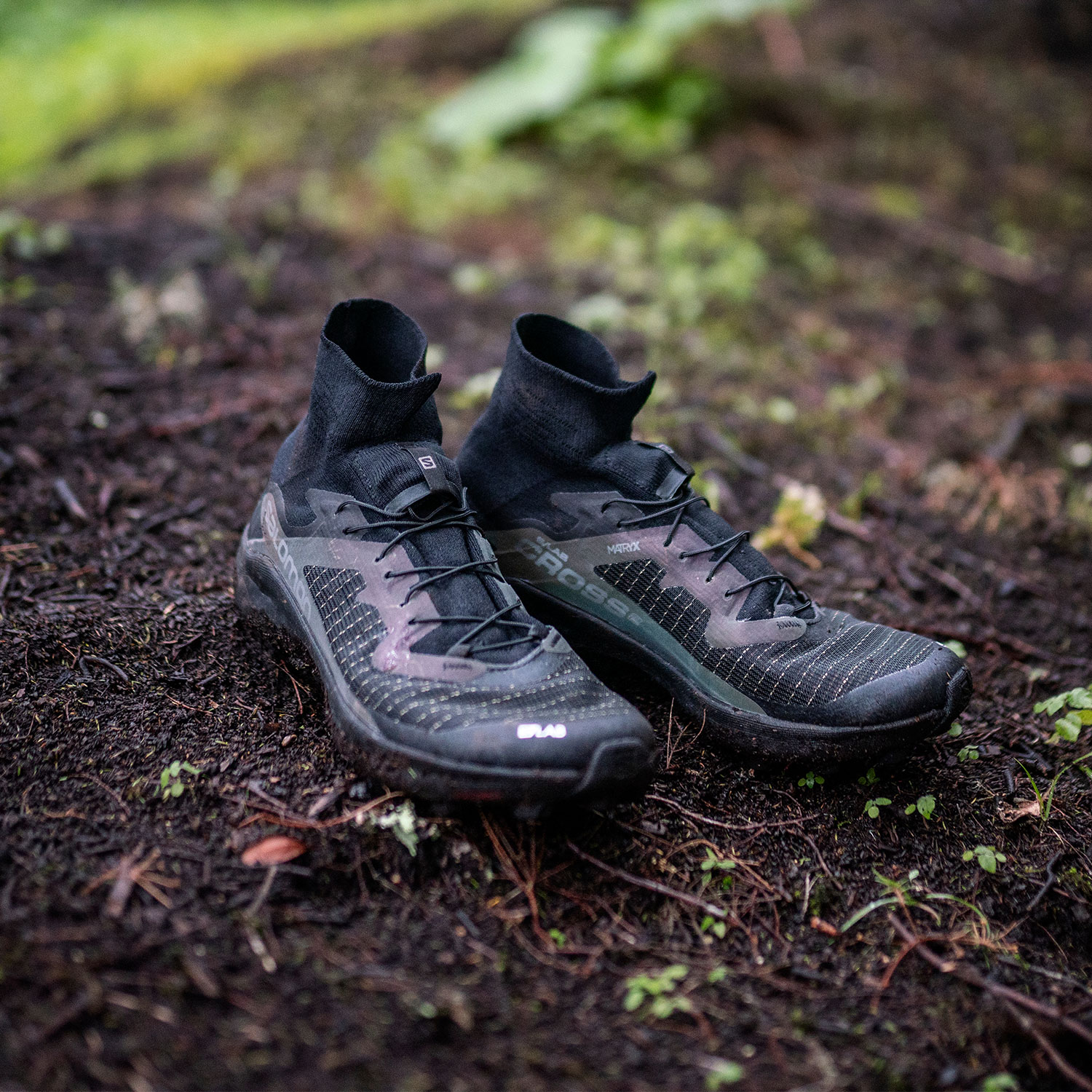 Salomon S/Lab Cross 2 Men's Trail Shoes - Black