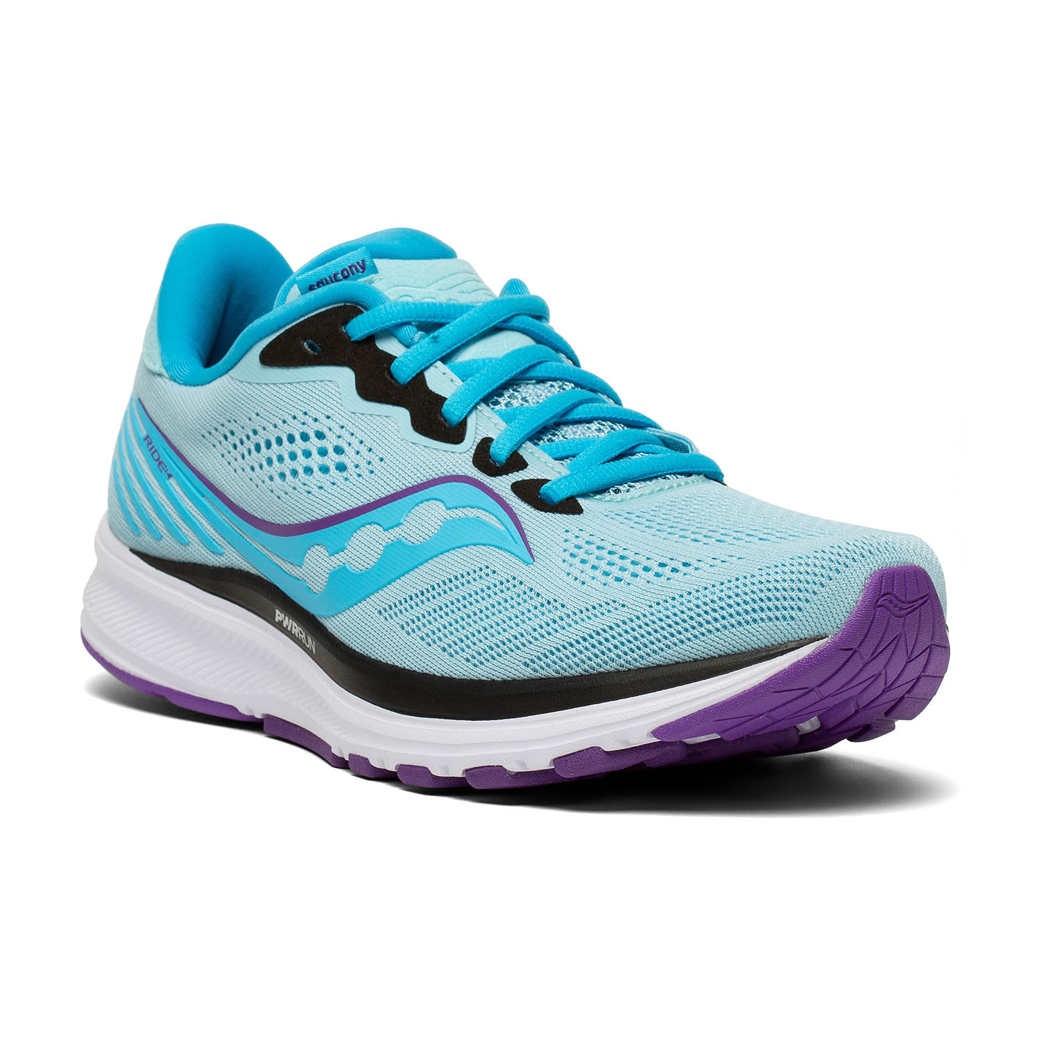 Saucony Ride 14 Women's Running Shoes - Powder/Concord