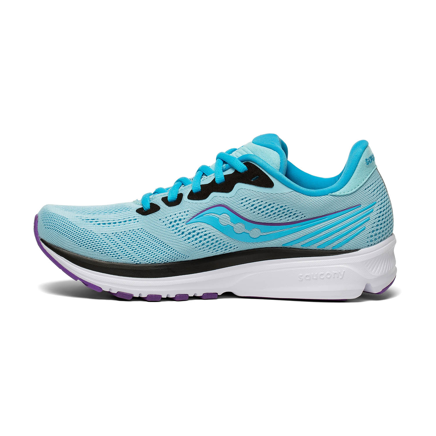 Saucony Ride 14 Women's Running Shoes - Powder/Concord