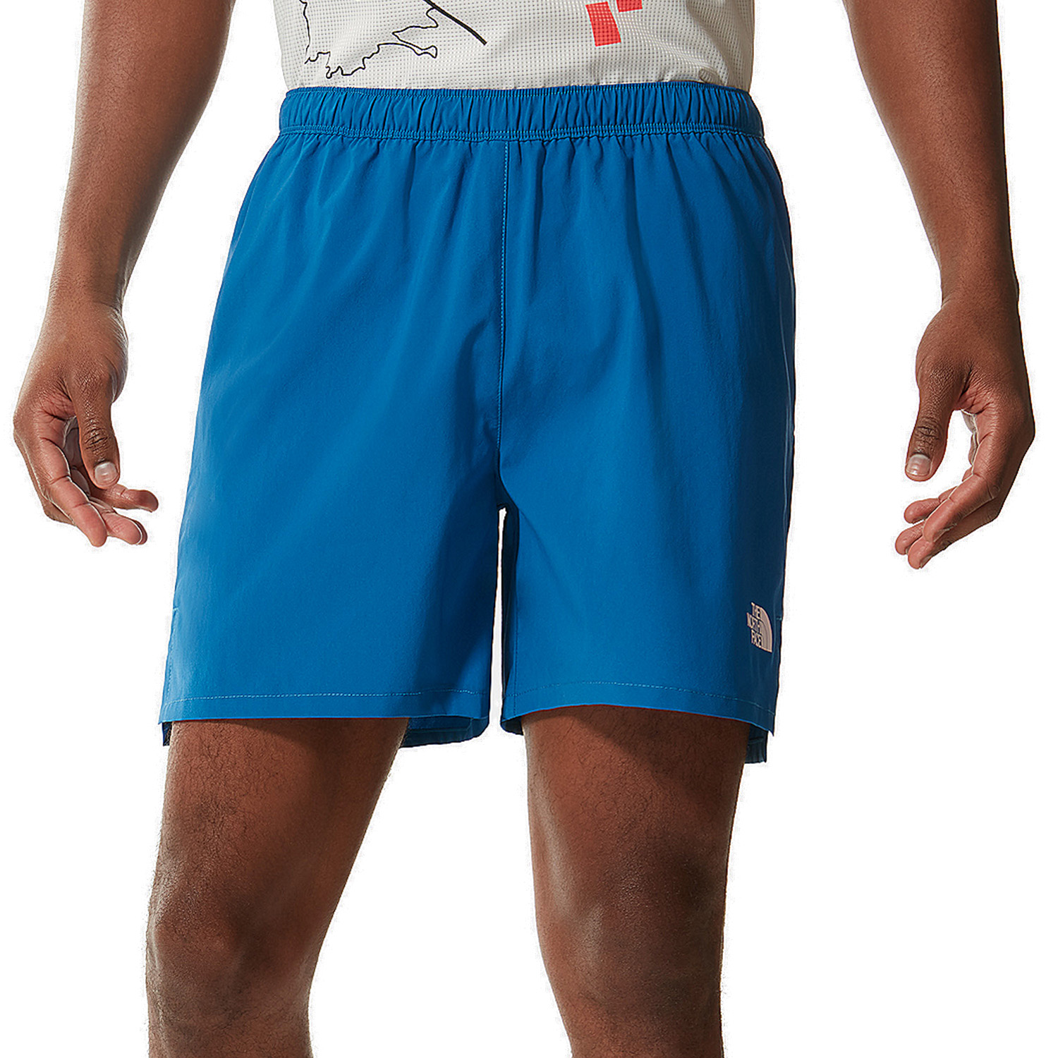 The North Face Movmynt 5in Men's Running Shorts - Banff Blue