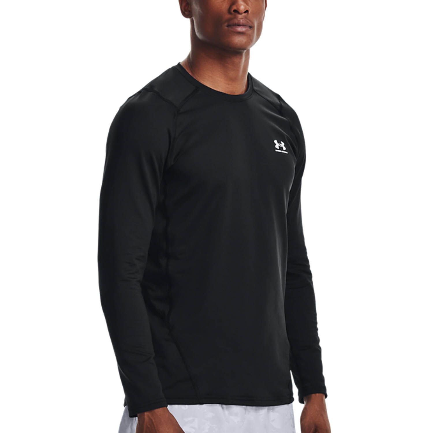 Under Armour Coldgear Crew Maglia - Black