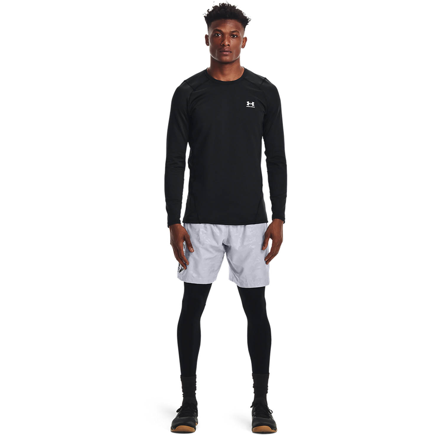 Under Armour Coldgear Crew Maglia - Black