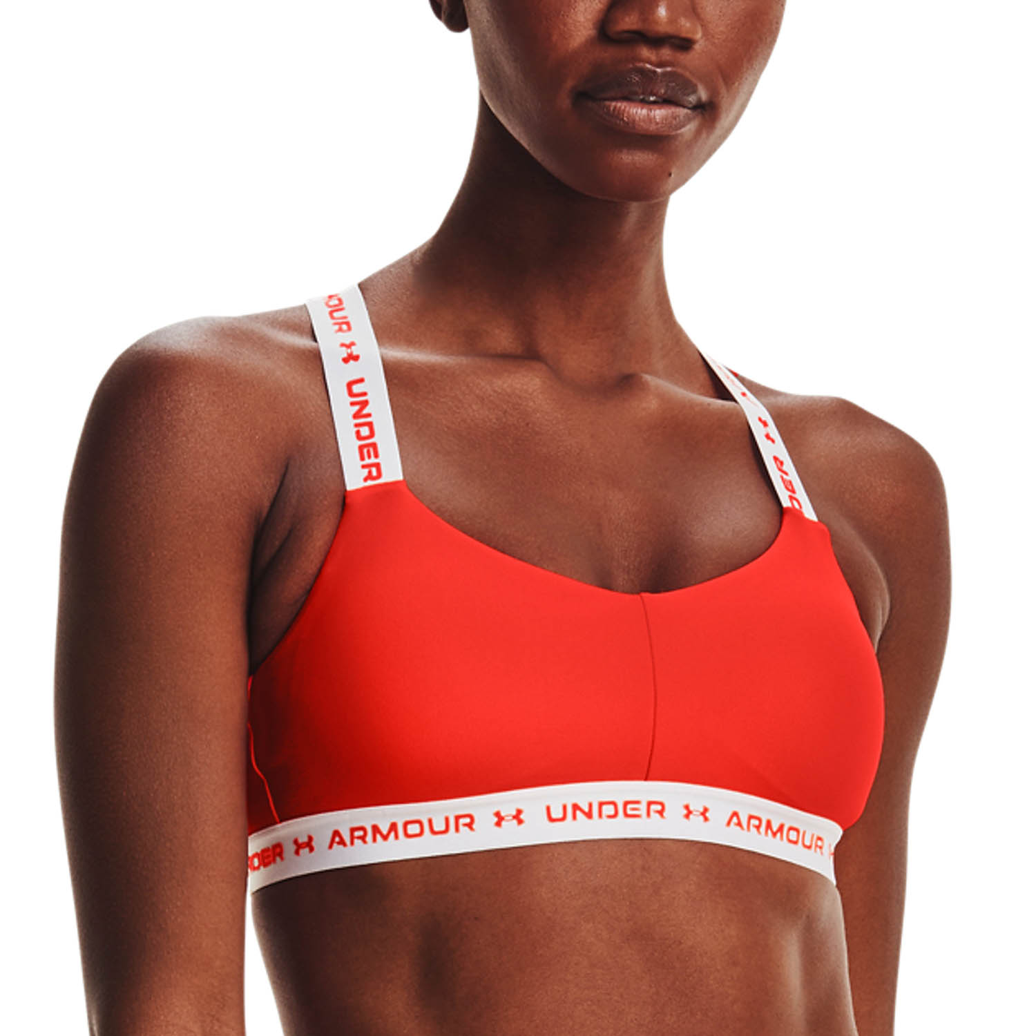 Reggiseno sportivo Armour® Mid Crossback da donna Under Armour Donna Sport & Swimwear Abbigliamento sportivo Intimo sportivo 