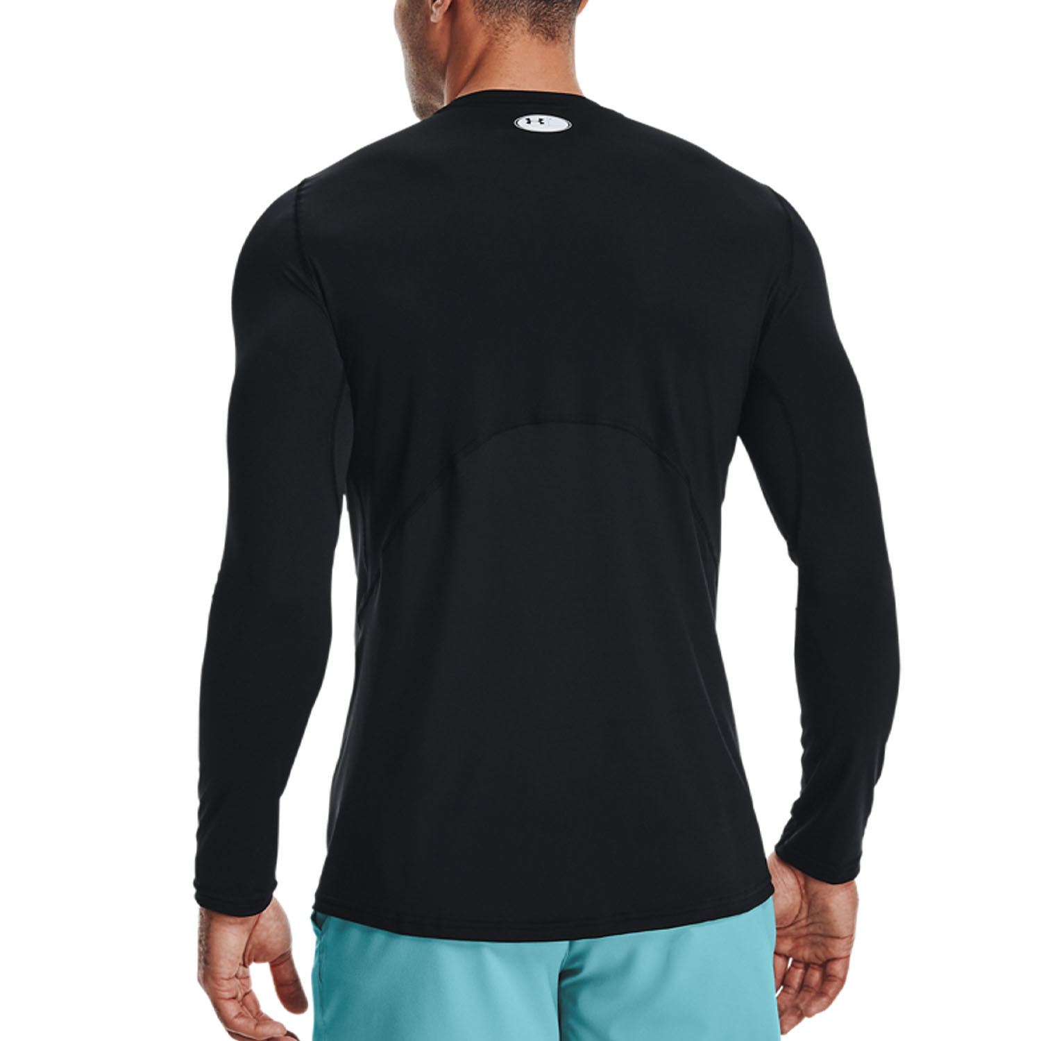 Under Armour HeatGear Logo Men's Training Shirt - Black/White